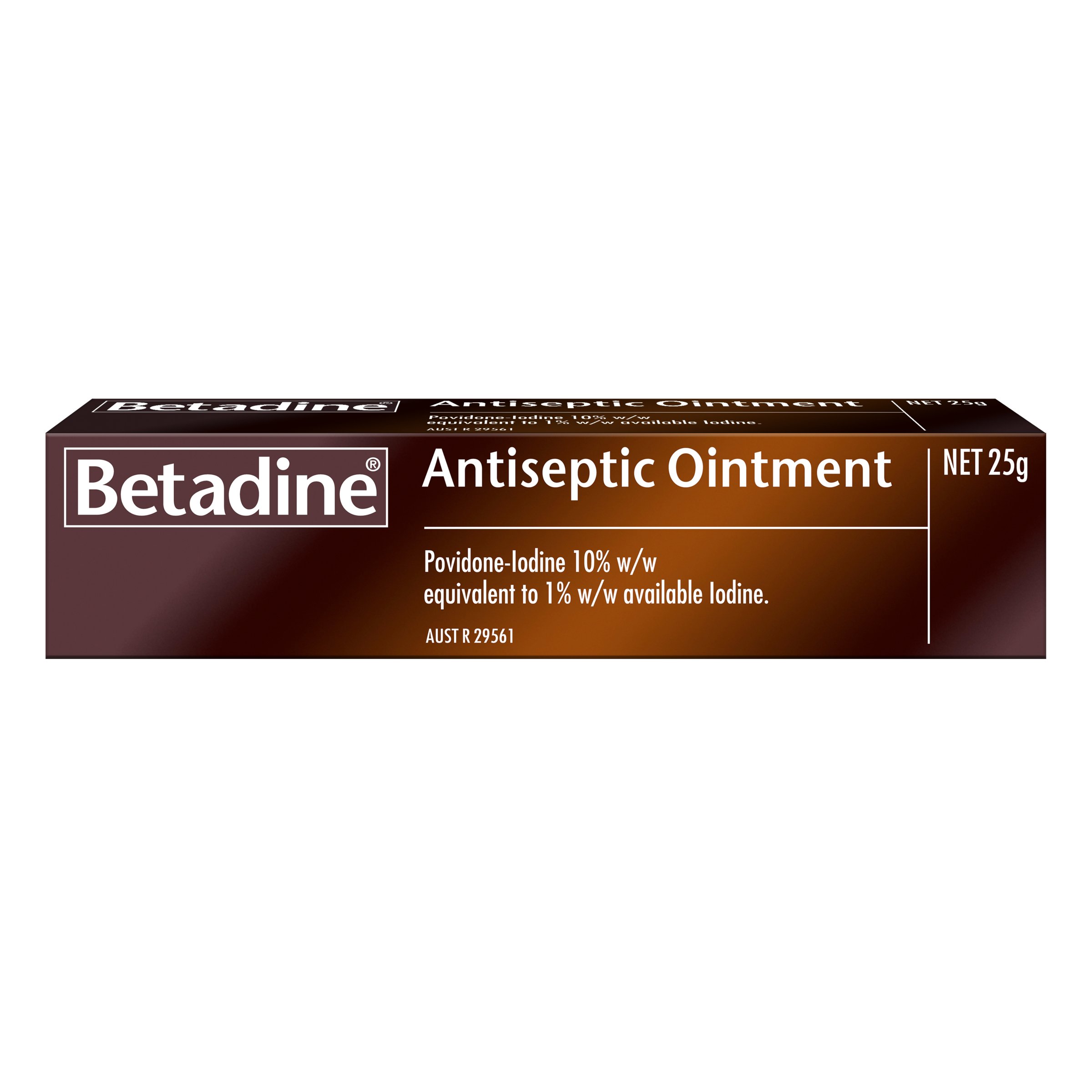 Betadine Antiseptic Ointment 10% - 25g - Image 1