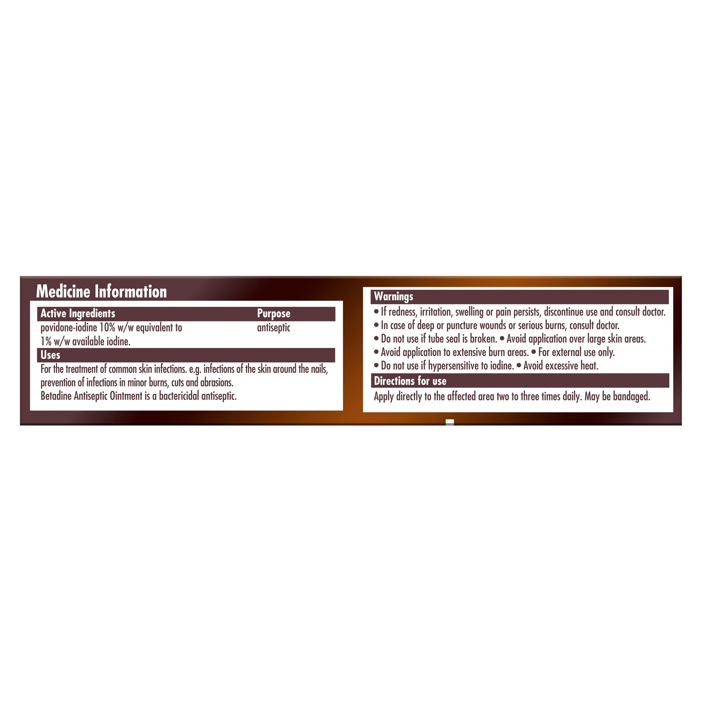 Betadine Antiseptic Ointment 10% - 25g - Image 4