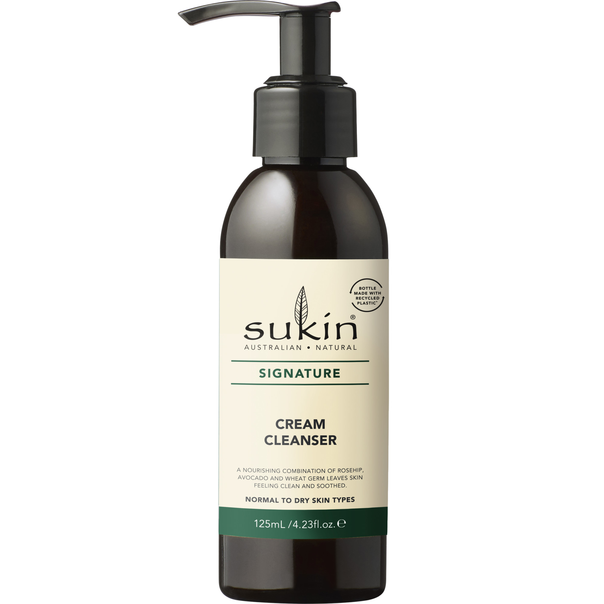 Sukin Cream Cleanser Pump 125ml - Image 1