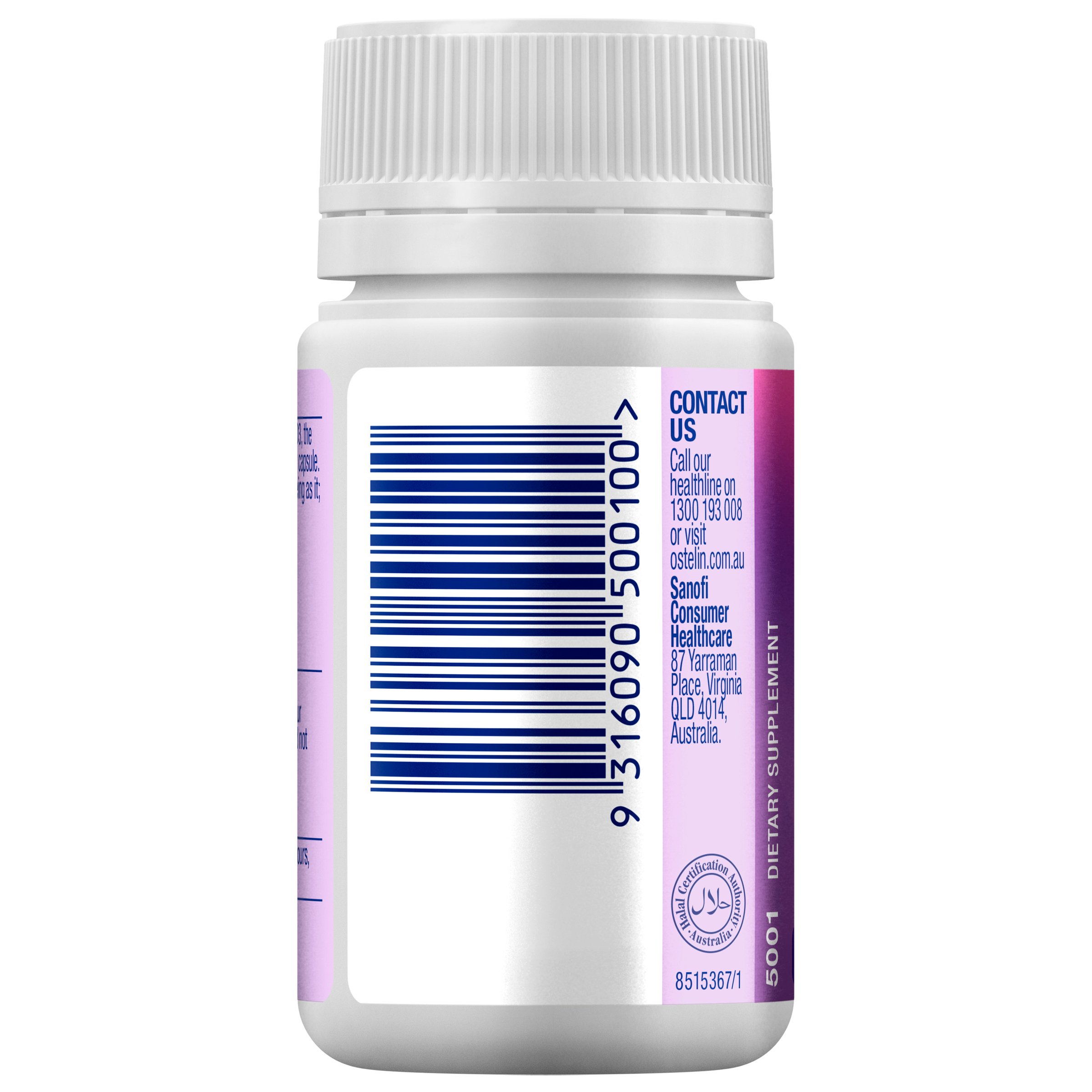 Ostelin Vitamin D3 1000IU 60 capsules - Image 2