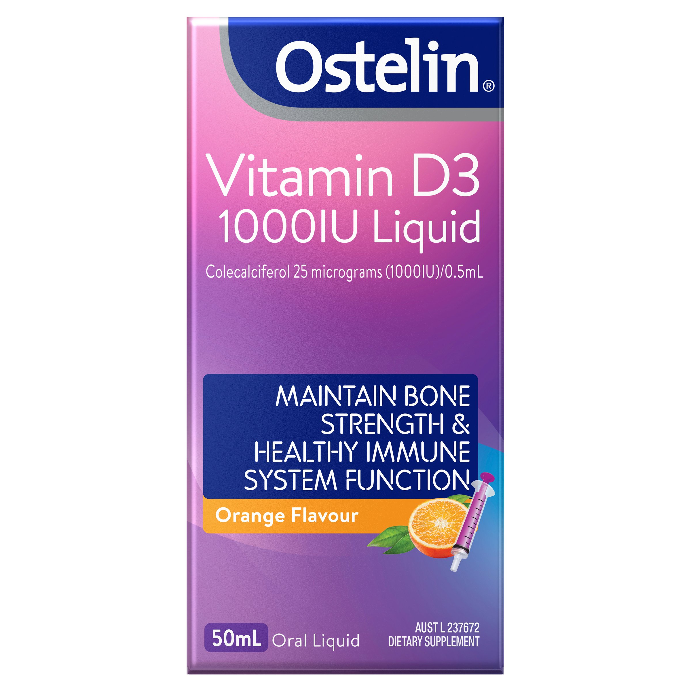 Ostelin Vitamin D3 1000IU Liquid 50ml - Image 9