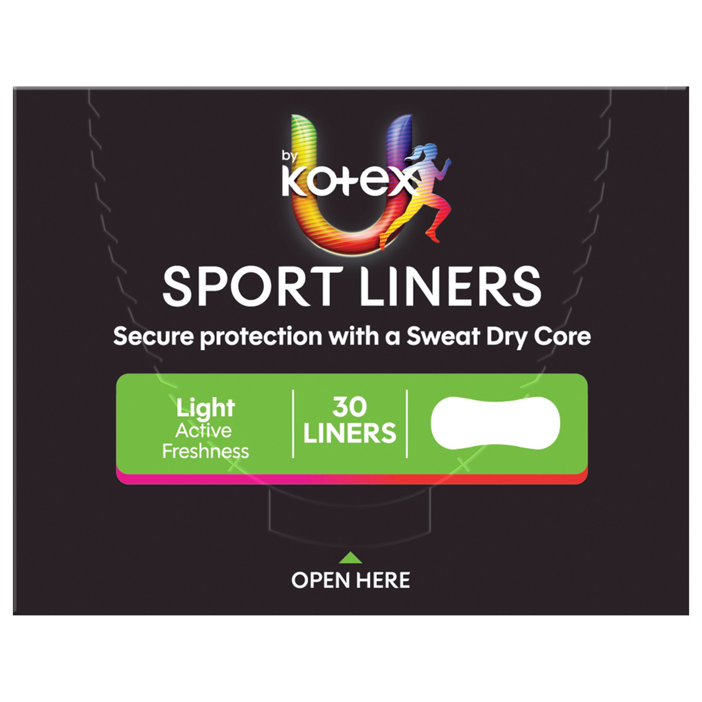 U by Kotex Liners Feminine Sport 30 pack - Image 5