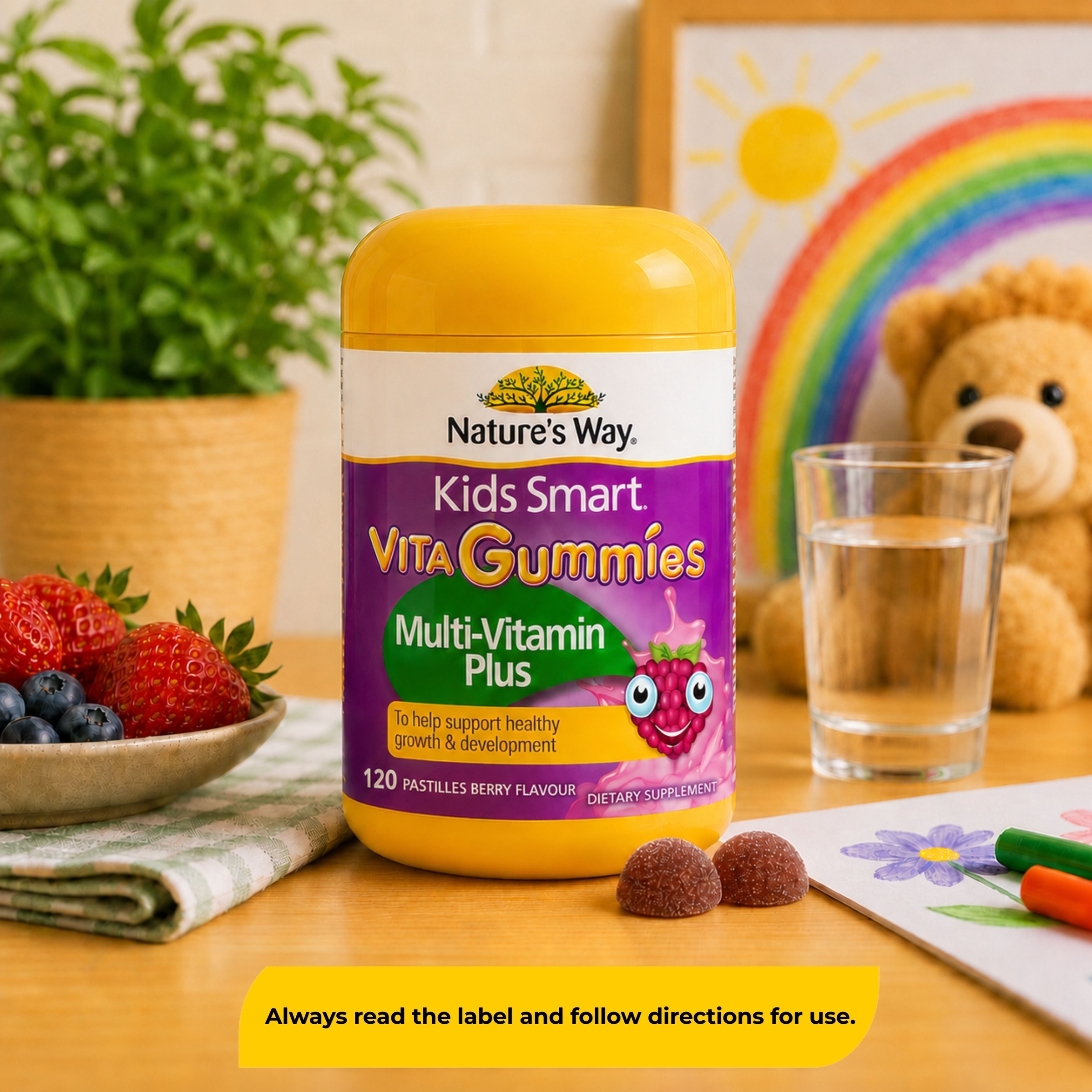 Nature's Way Kids Smart Vita Gummies Multi-Vitamin Plus 120 pastilles - Image 5
