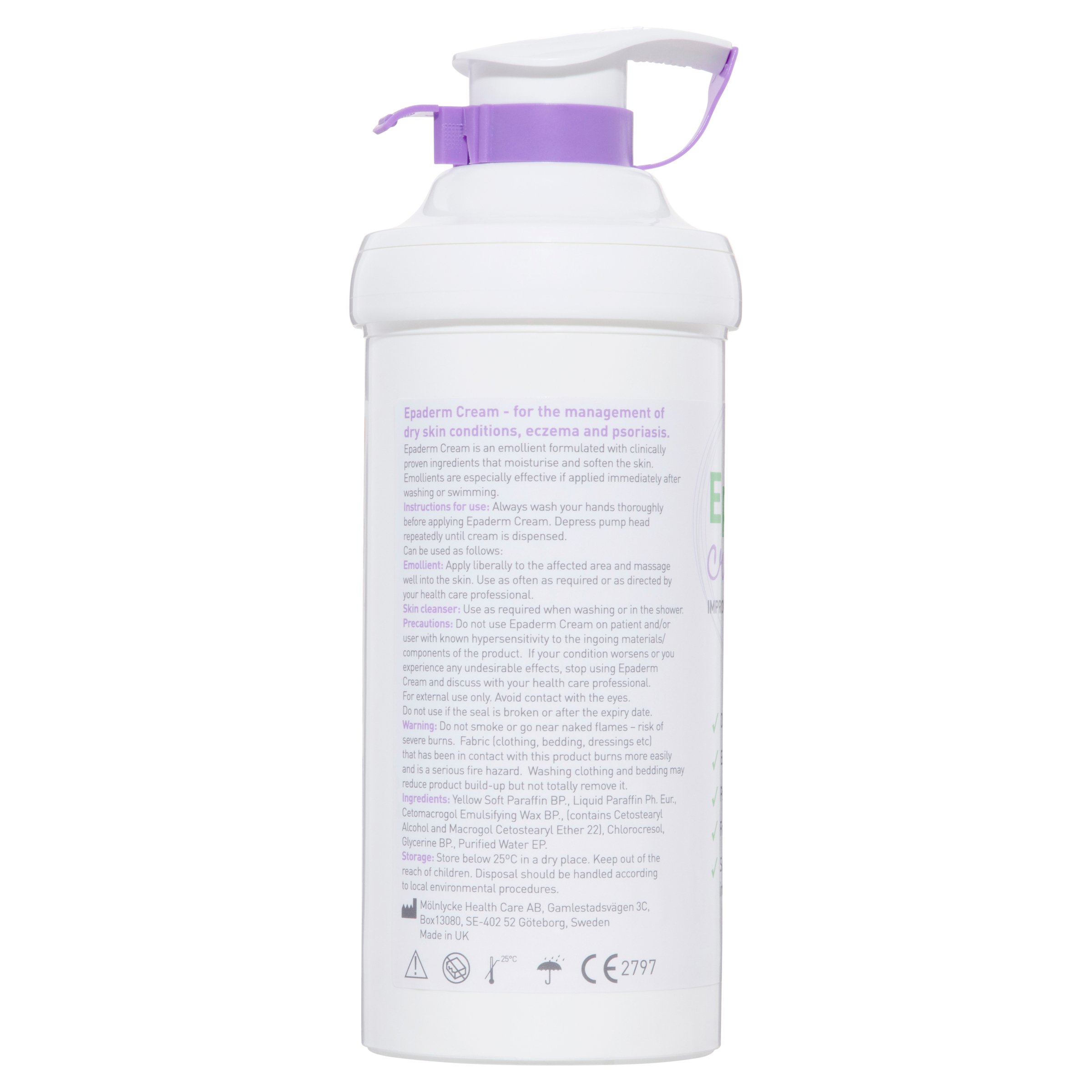 Epaderm Cream 500g - Image 3