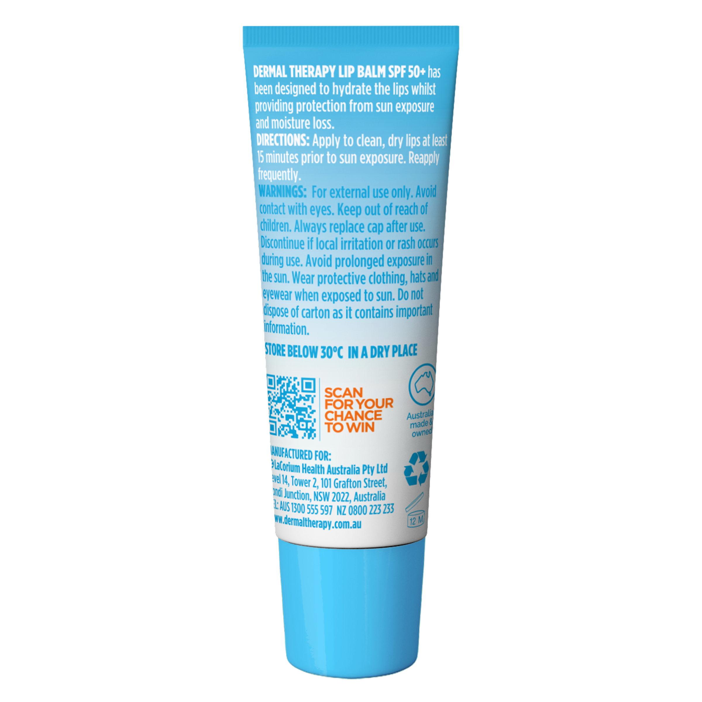 Dermal Therapy Lip Balm SPF 50+ - 10g - Image 7