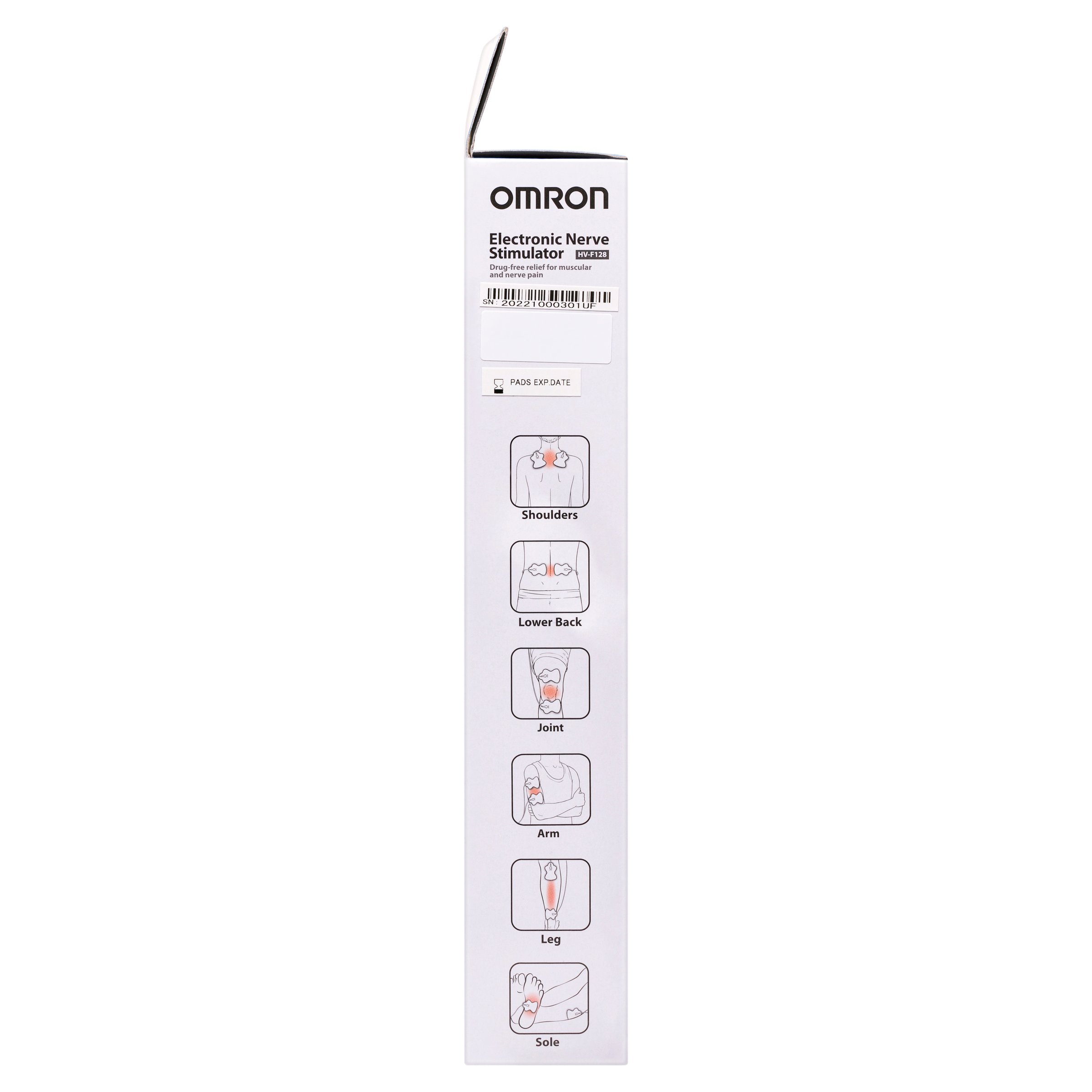 Omron T.E.N.S Therapy Device HV-F128 - 1 unit - Image 3