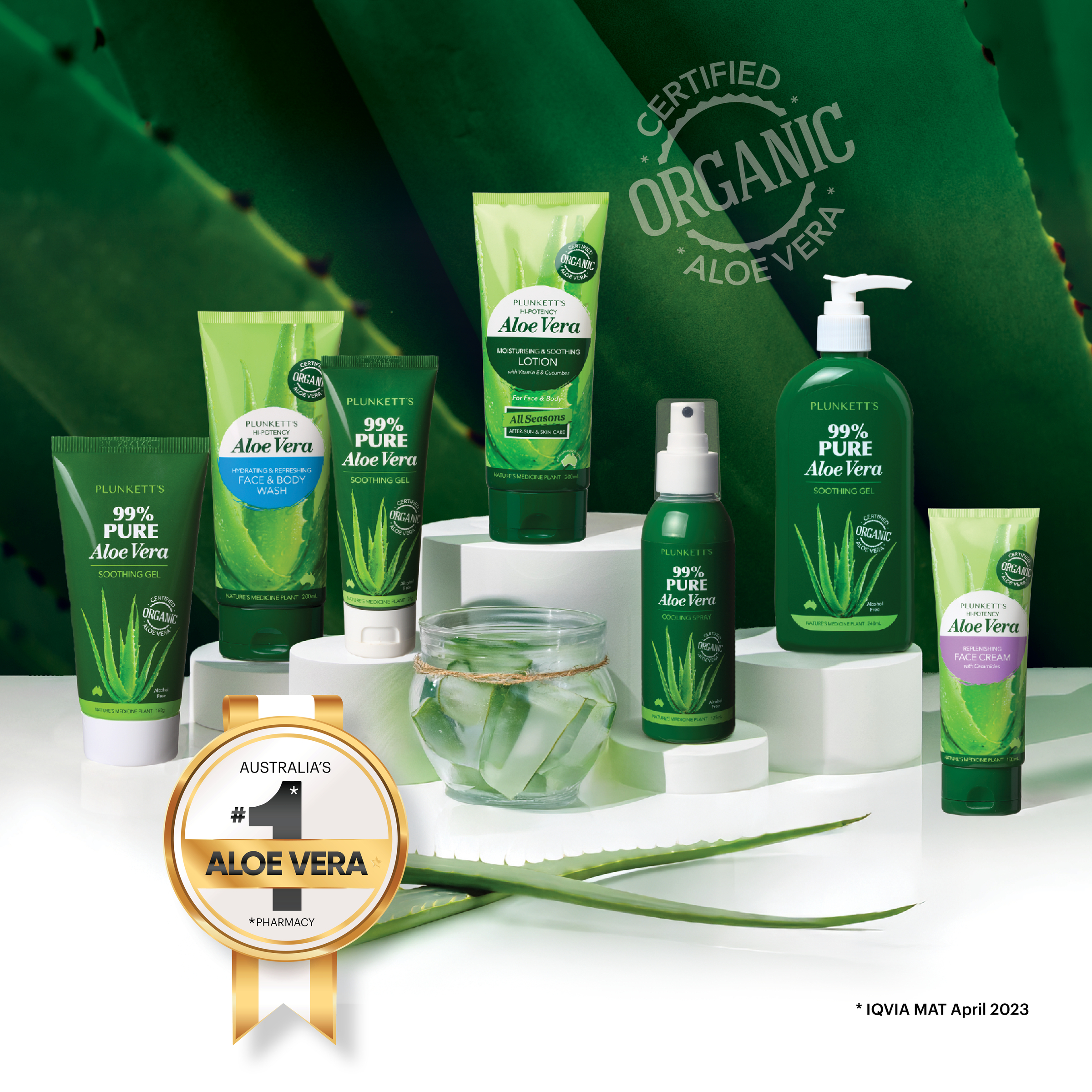 Plunkett's 99% Pure Aloe Vera Cooling Spray 125ml - Image 8