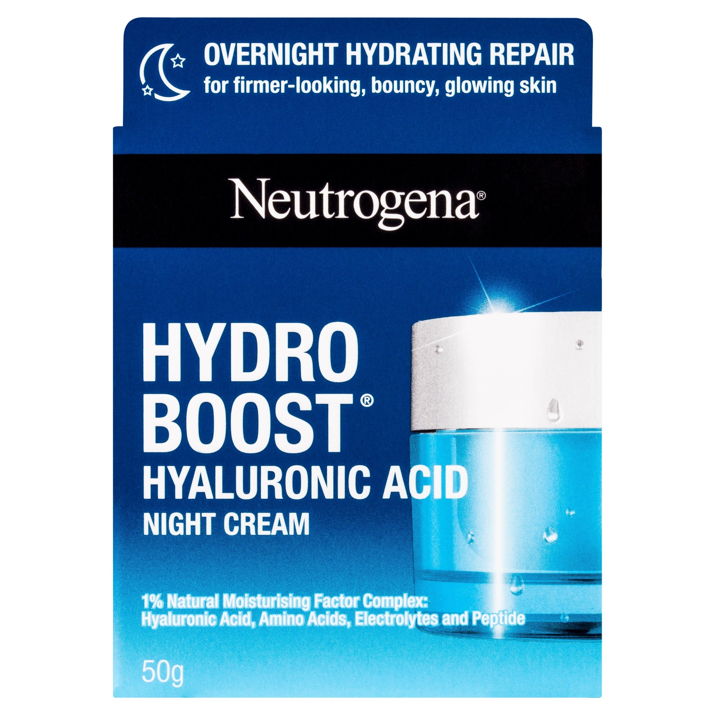 Neutrogena Hydro Boost Hyaluronic Acid Night Cream 50g - Image 1