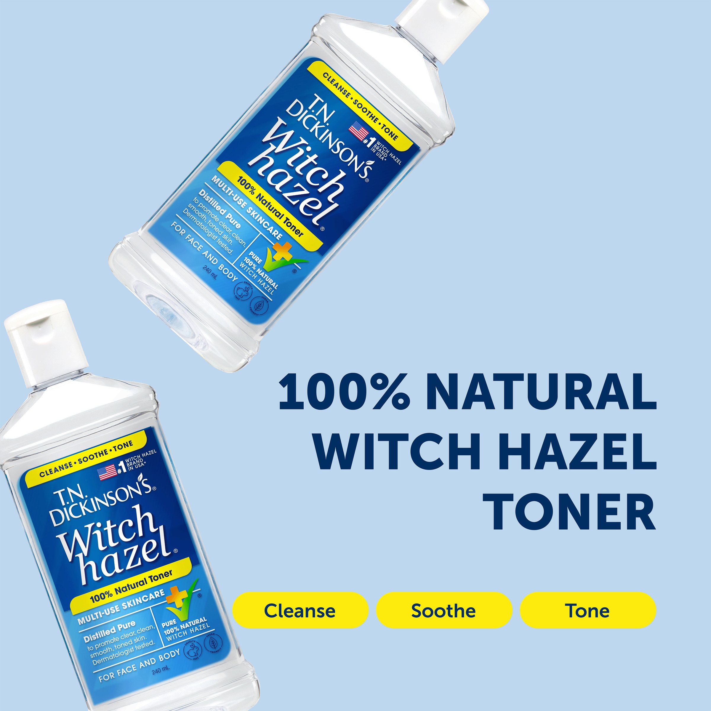 TN Dickinson's Witch Hazel Toner 240ml - Image 5