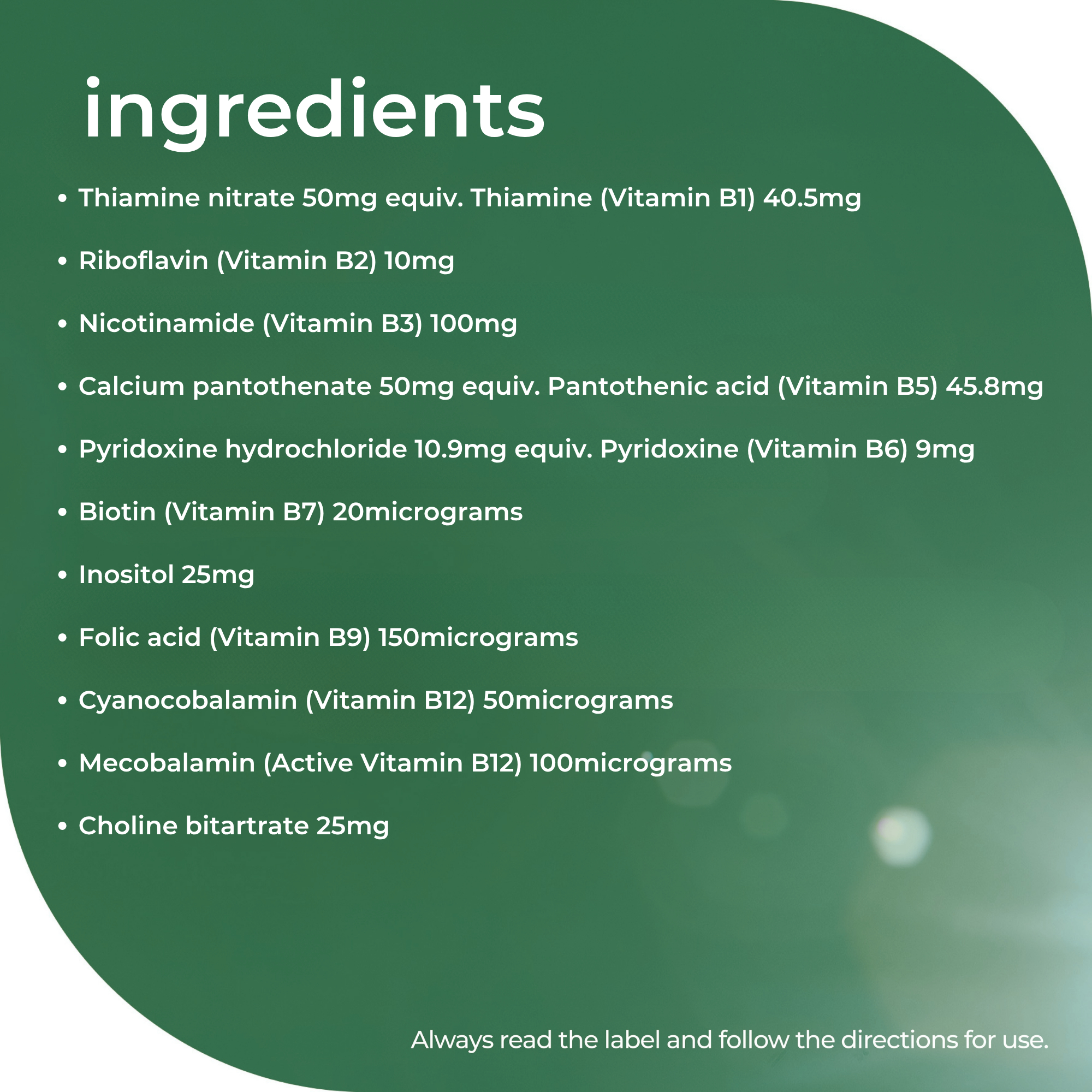 Nature's Way Mega B Executive Stress 200 tablets - Image 6