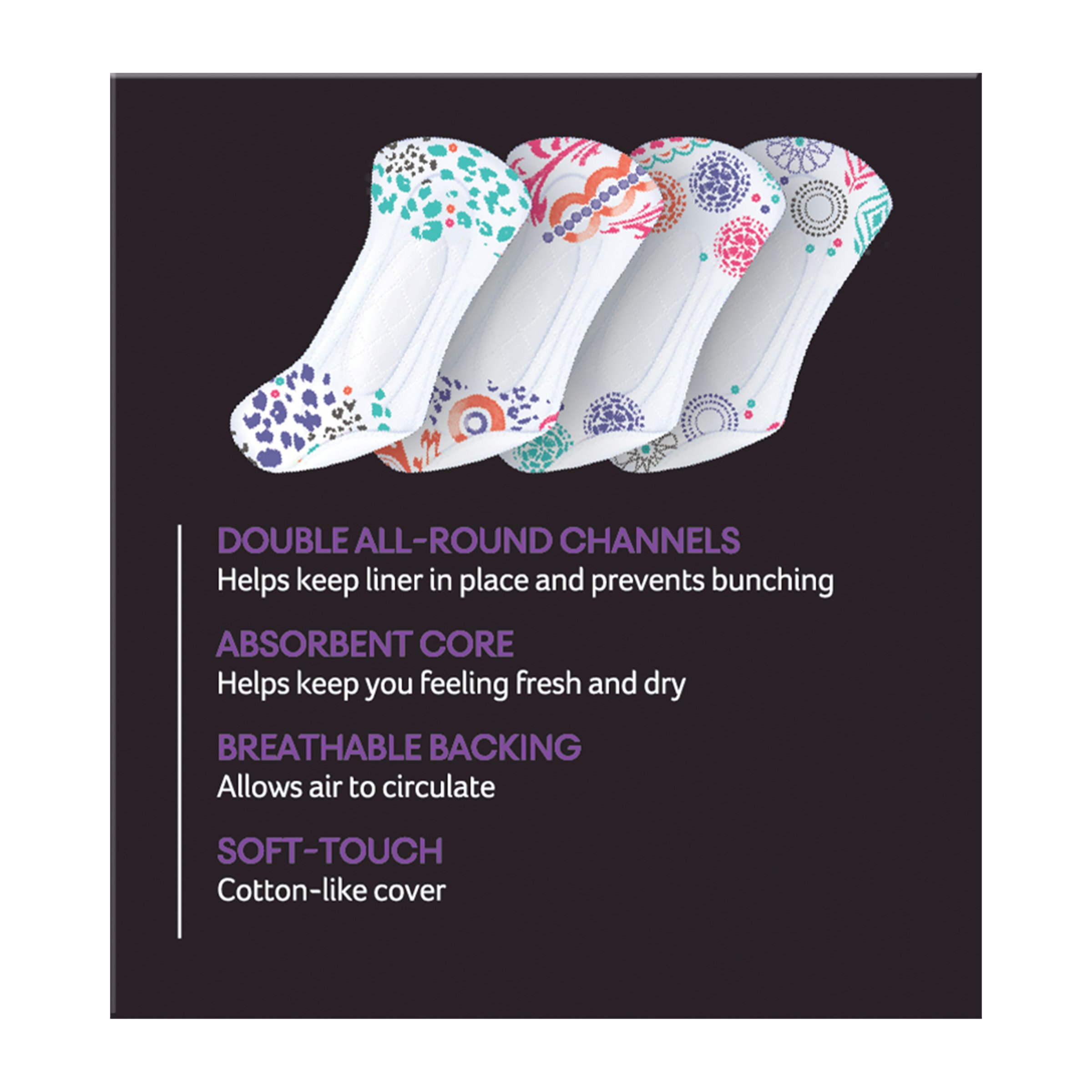 U by Kotex Liners Design Protect 30 pack - Image 3