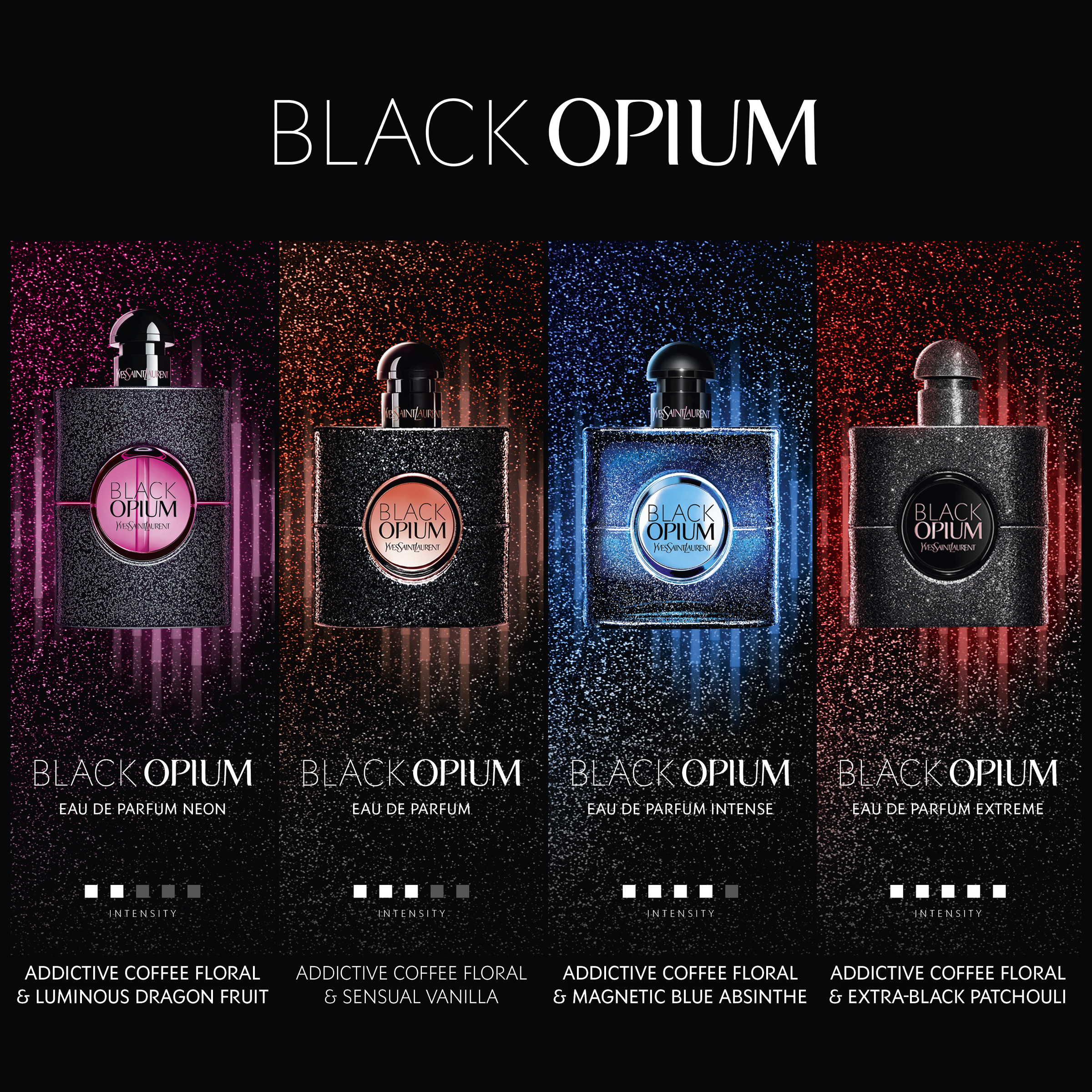 YSL Black Opium EDP Spray 90ml - Image 3
