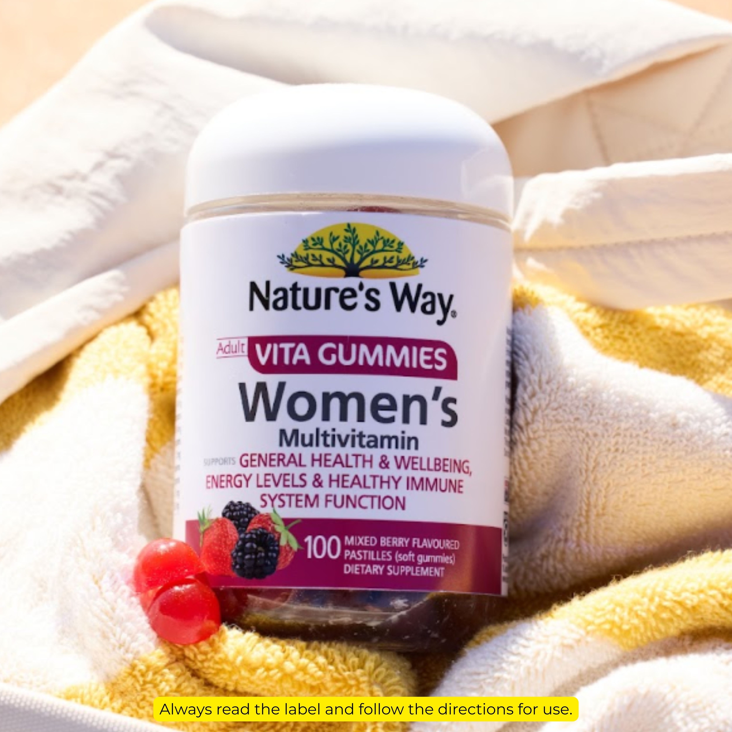 Nature's Way Women's Multi-vitamin Vita Gummies 100 pastilles - Image 5