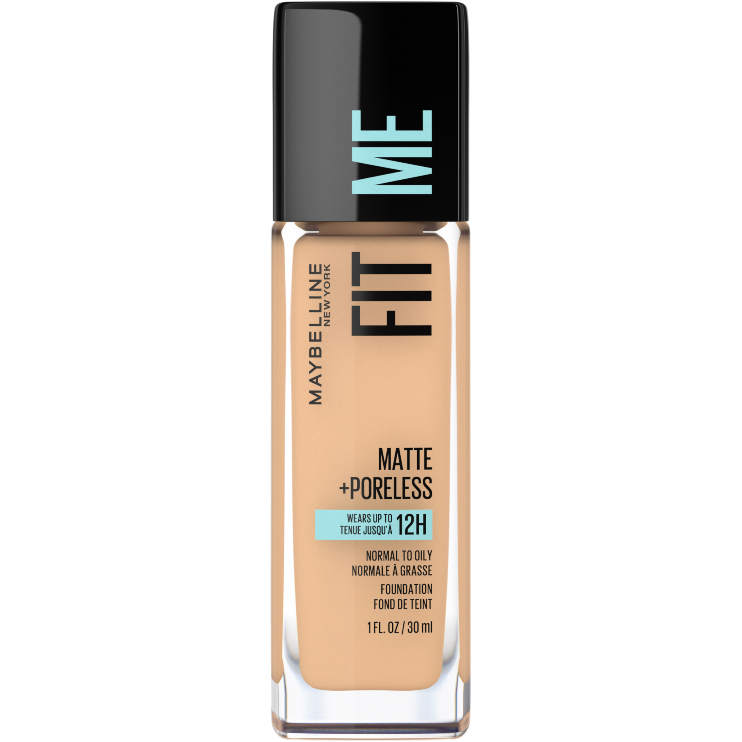Maybelline Fit Me Matte & Poreless Foundation Natural Beige 30ml - Image 1