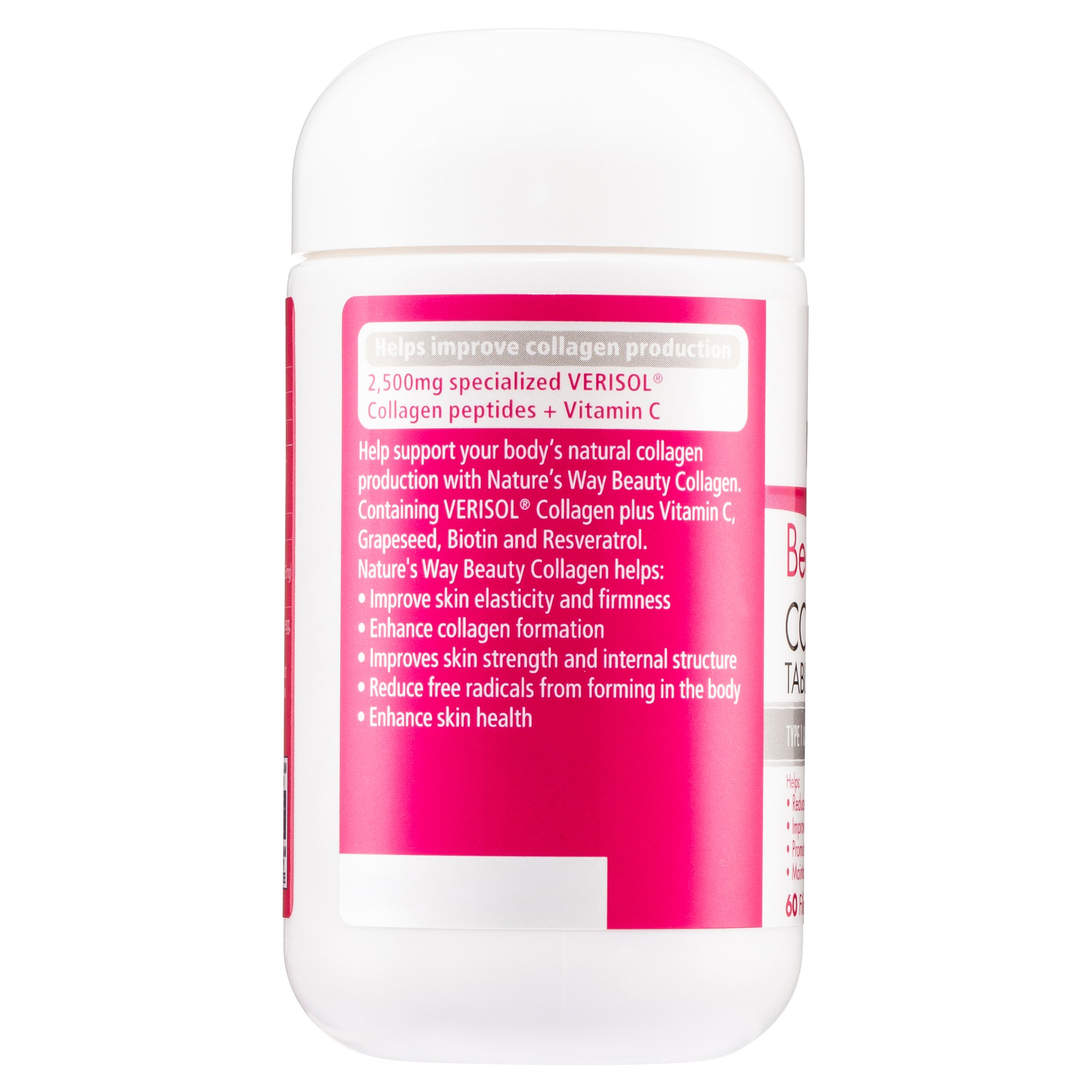 Nature's Way Beauty Collagen 60 tablets - Image 10