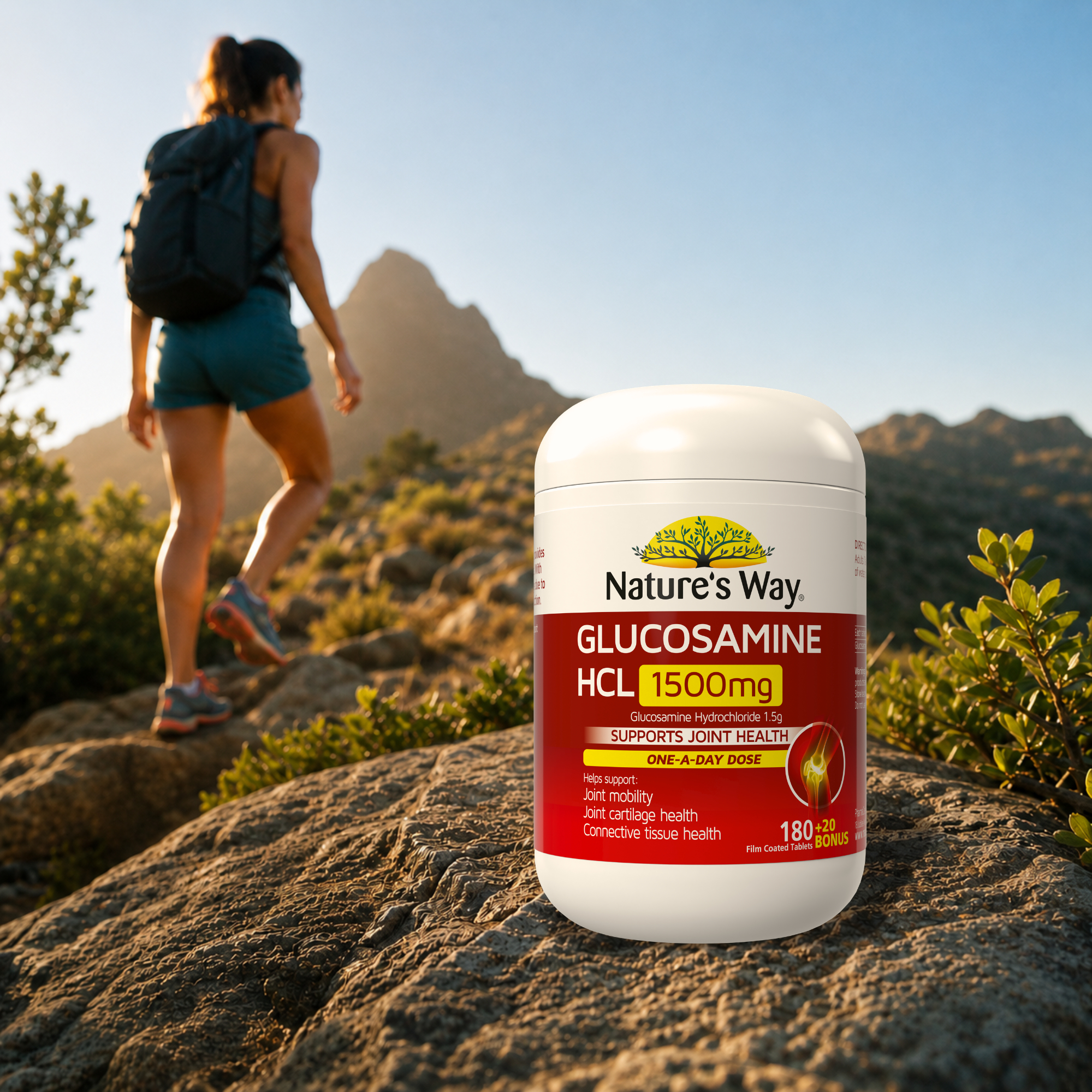 Nature's Way Glucosamine 1500mg - 200 capsules - Image 5