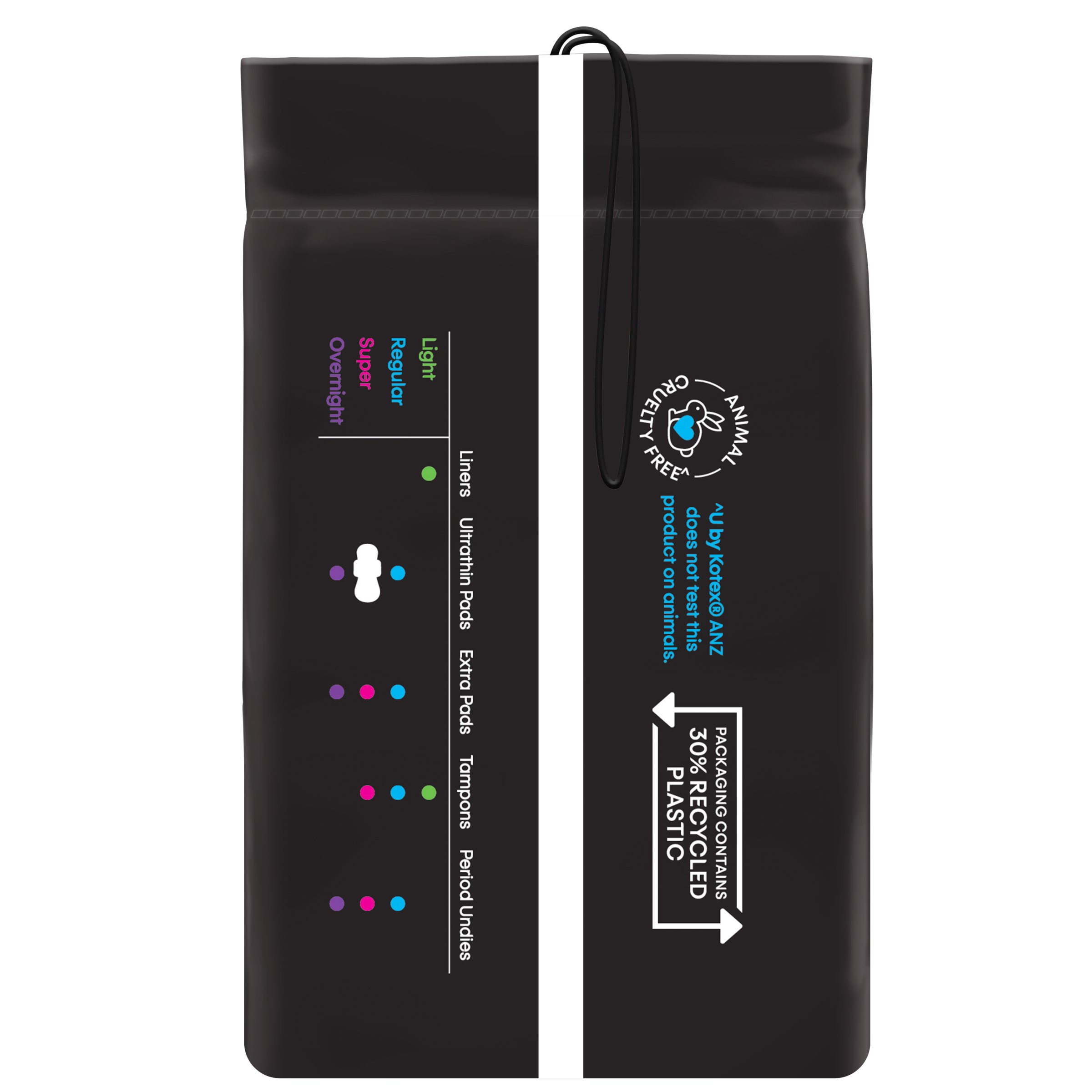 U by Kotex Pads Sport Ultra Thin With Wings Regular 12 pack - Image 3