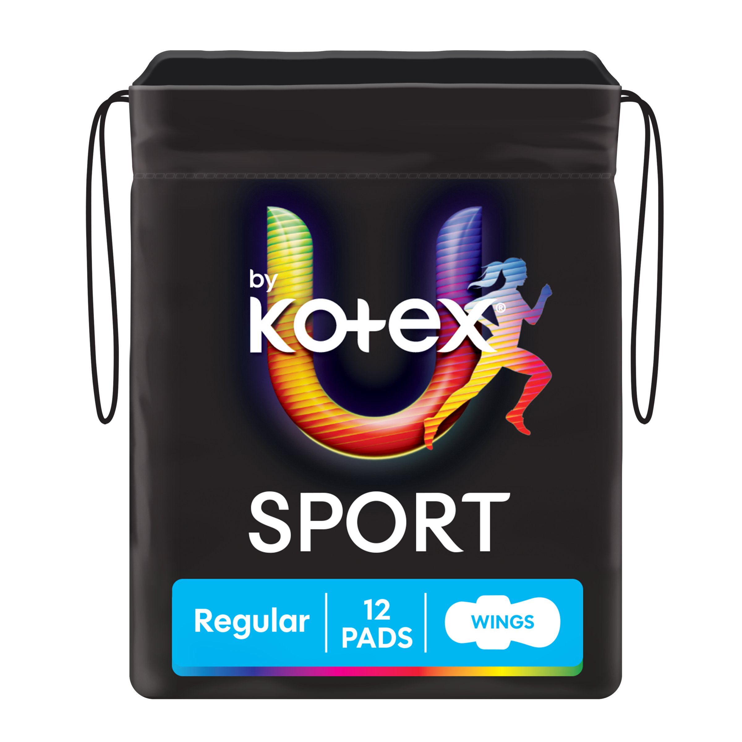 U by Kotex Pads Sport Ultra Thin With Wings Regular 12 pack - Image 8