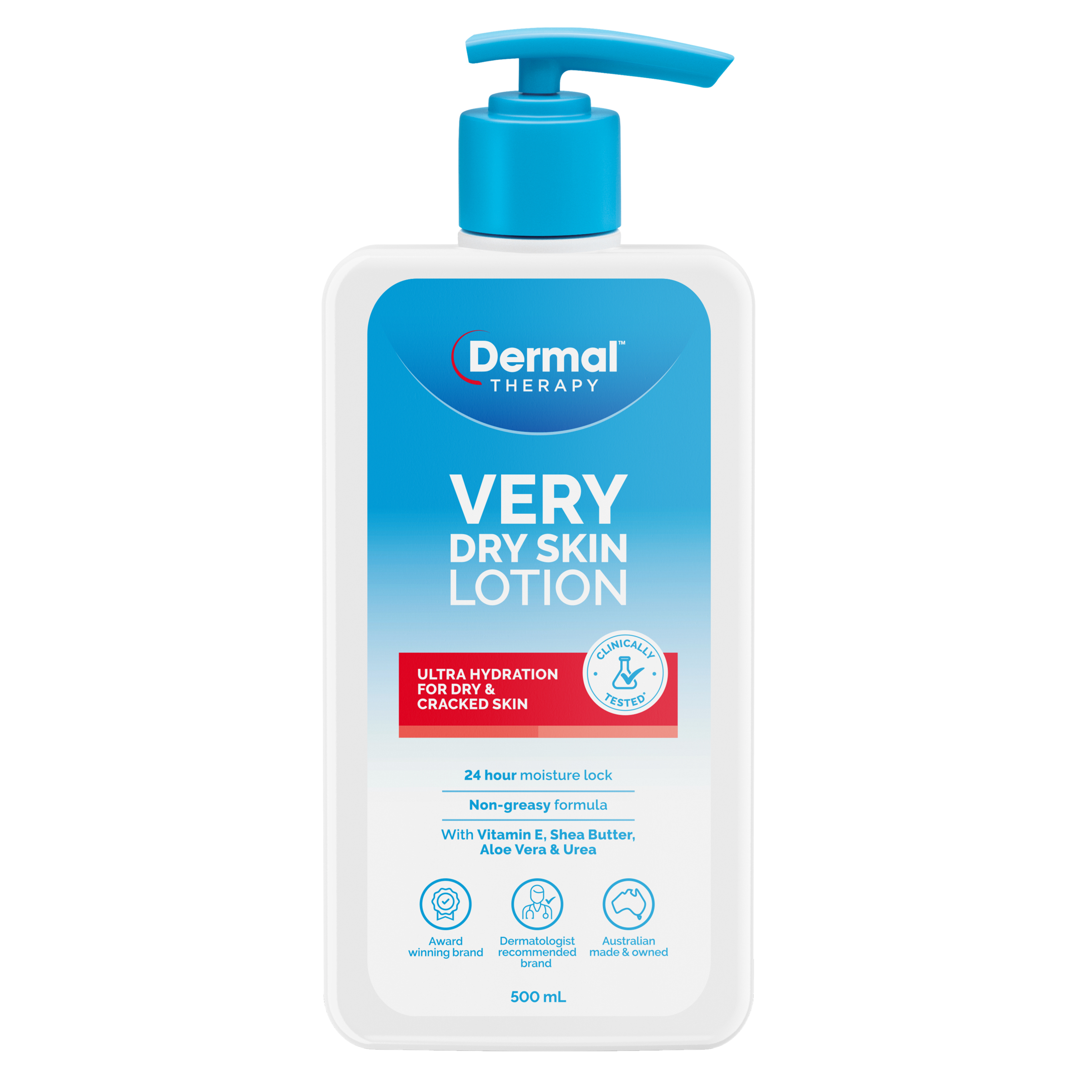Dermal Therapy Very Dry Skin Lotion 500ml - Image 1
