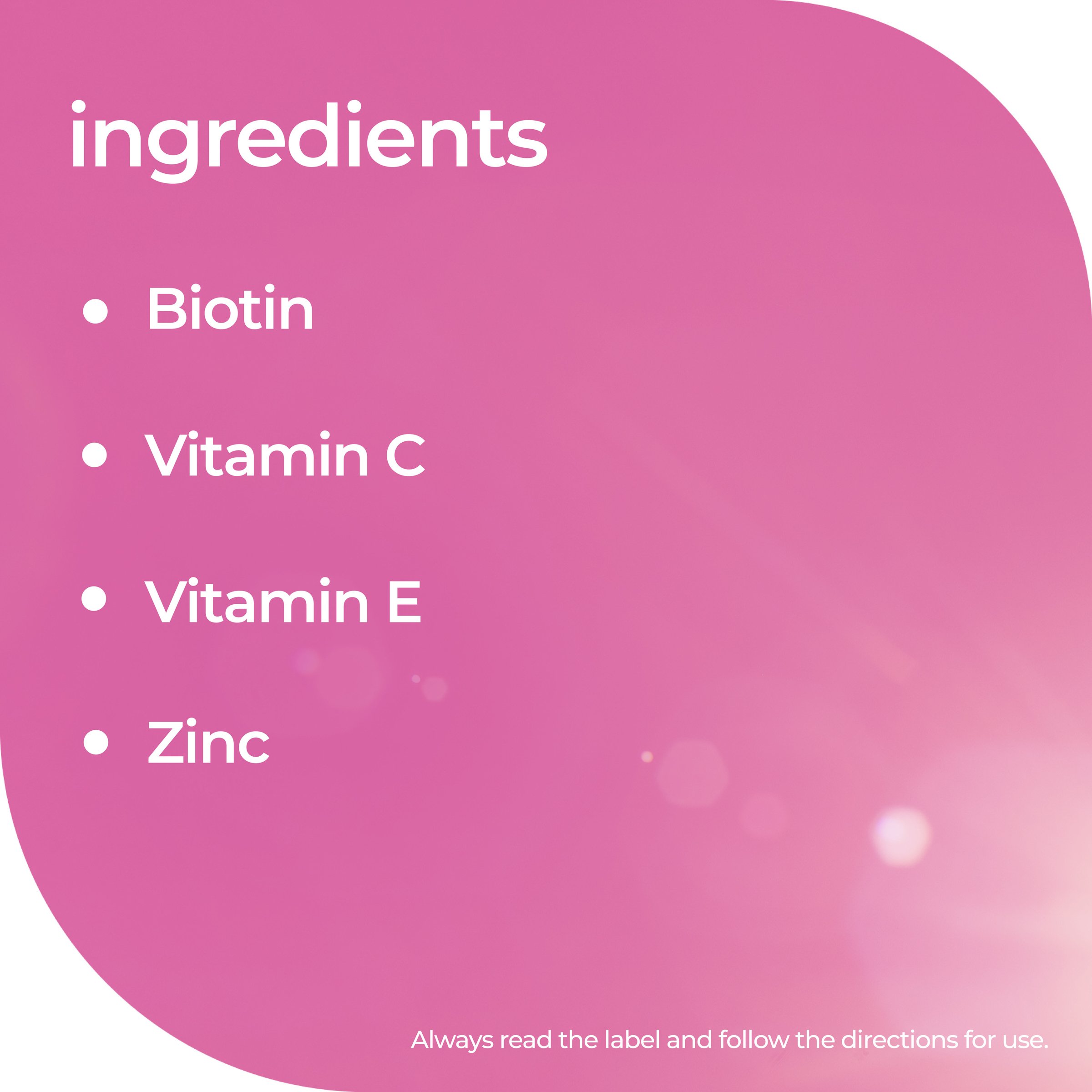 Nature's Way Adult Vita Gummies Hair Skin & Nails 60 pastilles - Image 7