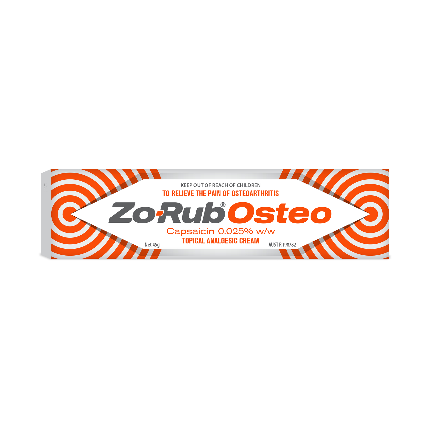 Zo-Rub OA Topical Analgesic Cream 0.025% - 45g - Image 8