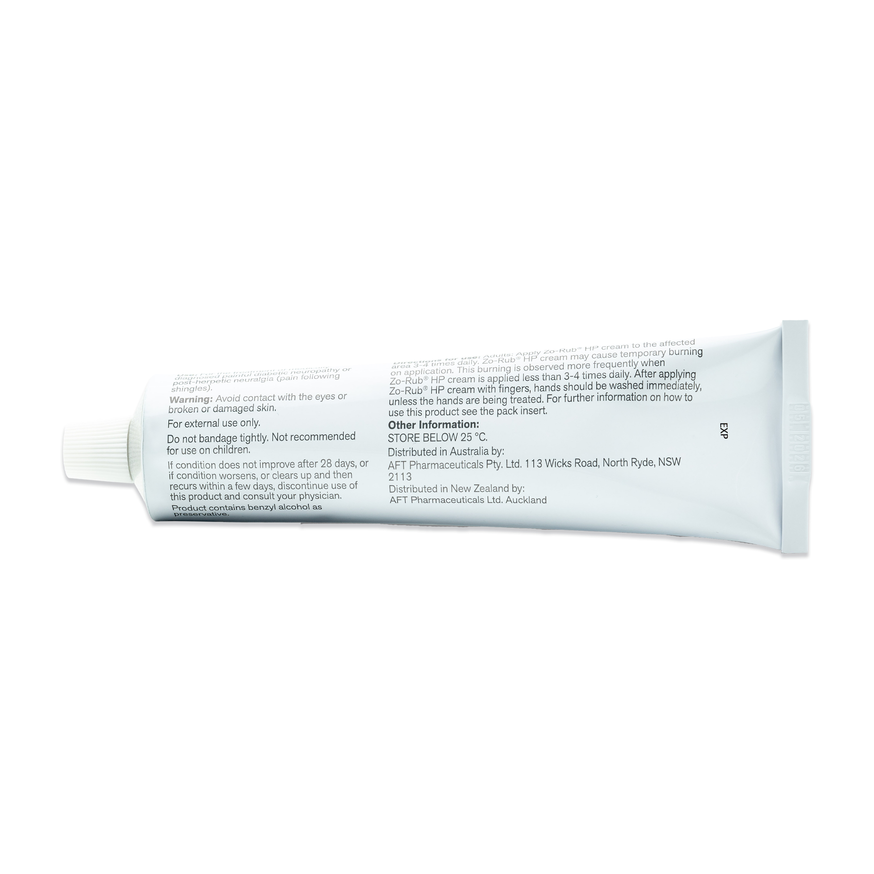 Zo-Rub HP Topical Analgesic Cream 0.075% - 45g - Image 7