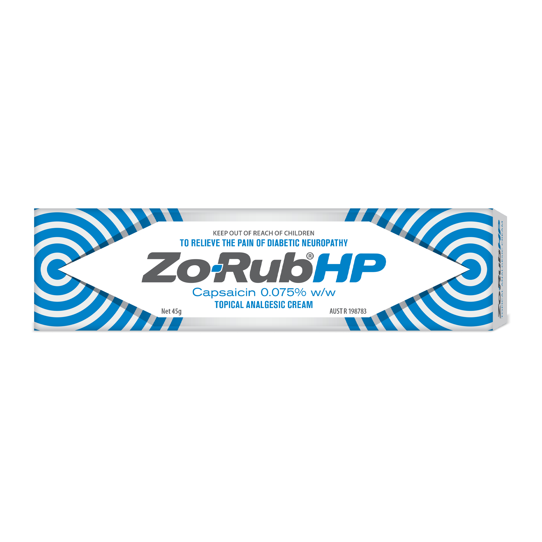 Zo-Rub HP Topical Analgesic Cream 0.075% - 45g - Image 5