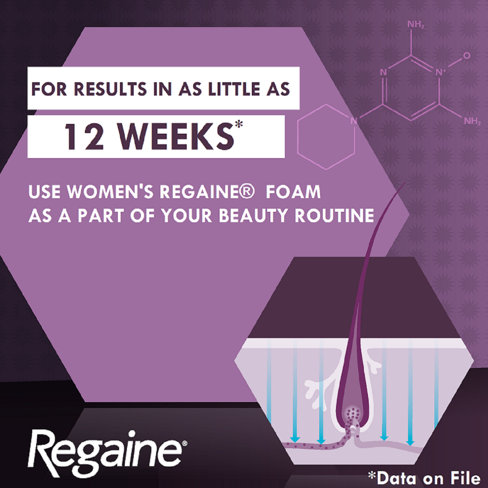 Regaine Hair Loss Foam Treatment For Women 4 Month Supply 120g - Image 6