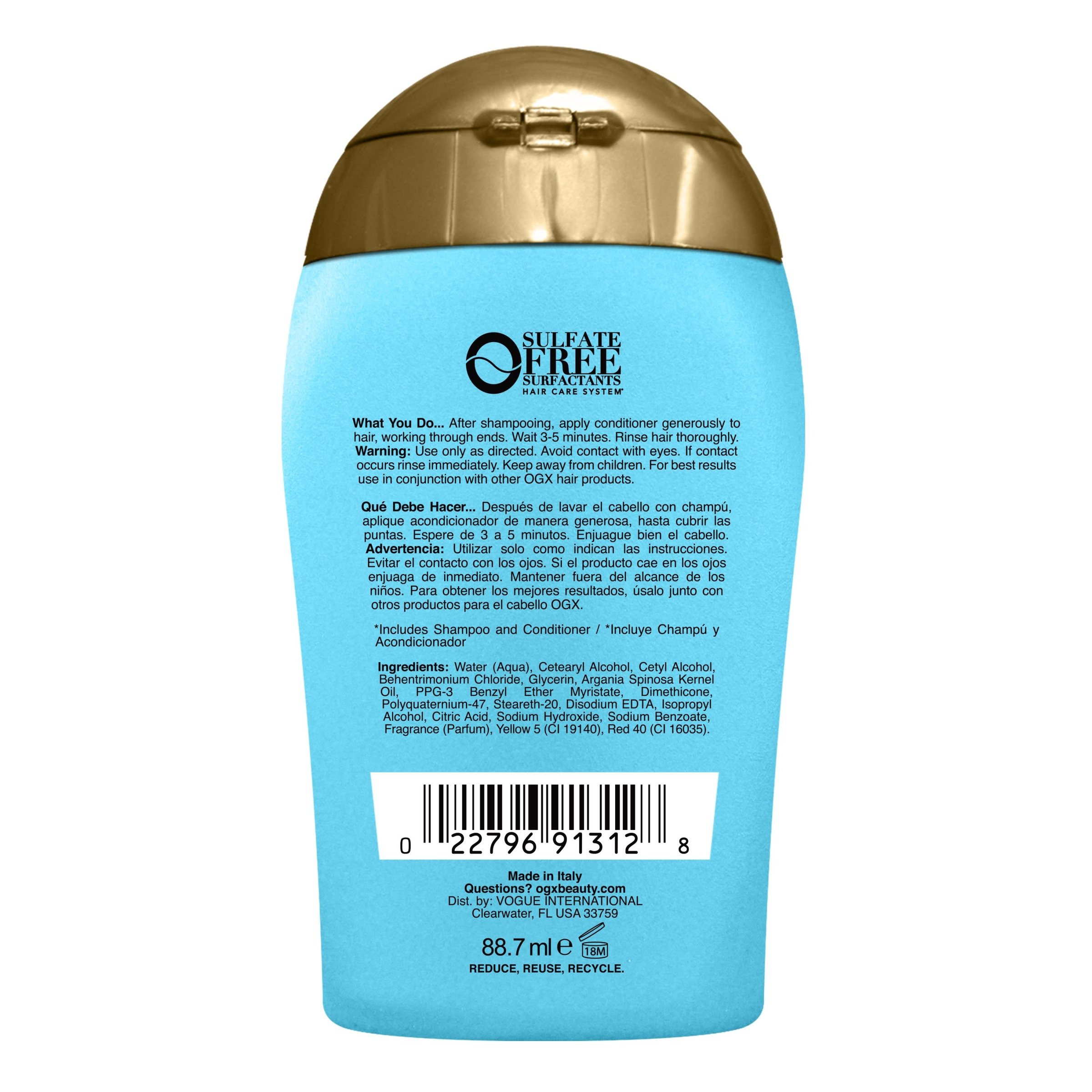 OGX Moroccan Argan Oil Conditioner 88.7ml - Image 2
