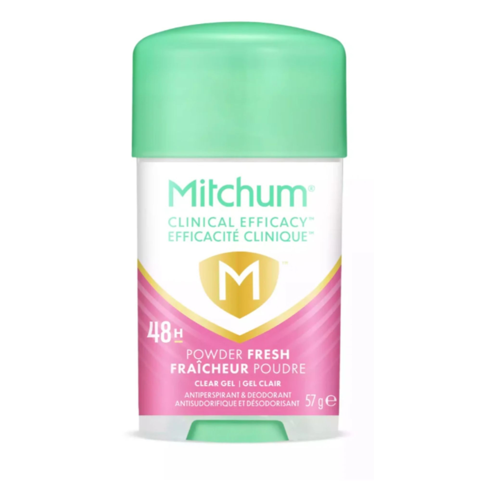 Mitchum Womens Clinical Gel Powder Fresh 57g - Image 3