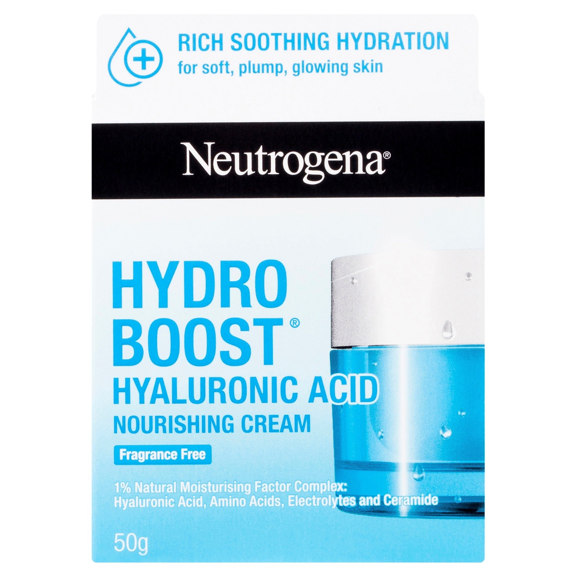 Neutrogena Hydro Boost Hyaluronic Acid Nourishing Cream 50g - Image 1