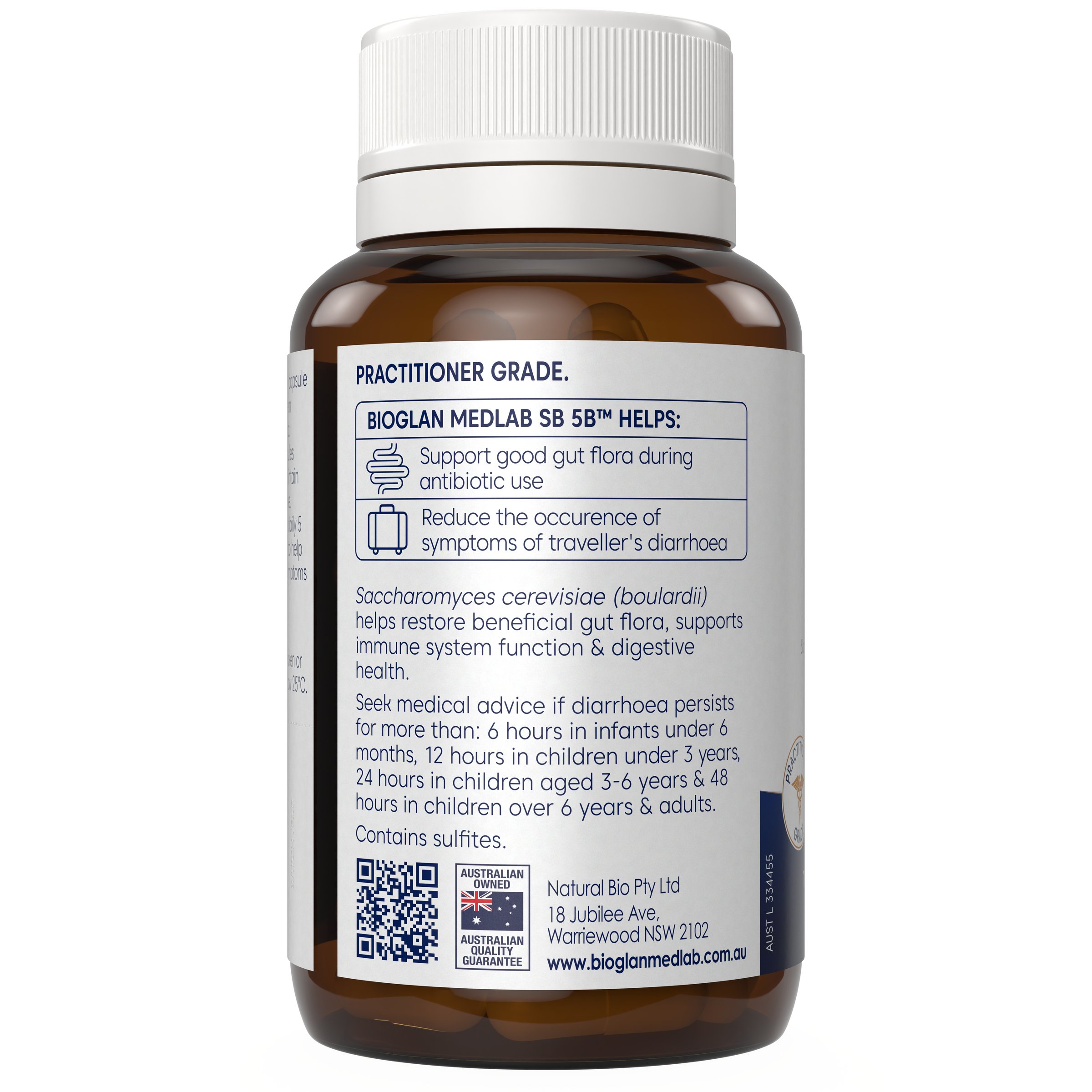 Bioglan Medlab SB 5B - 60 capsules - Image 2