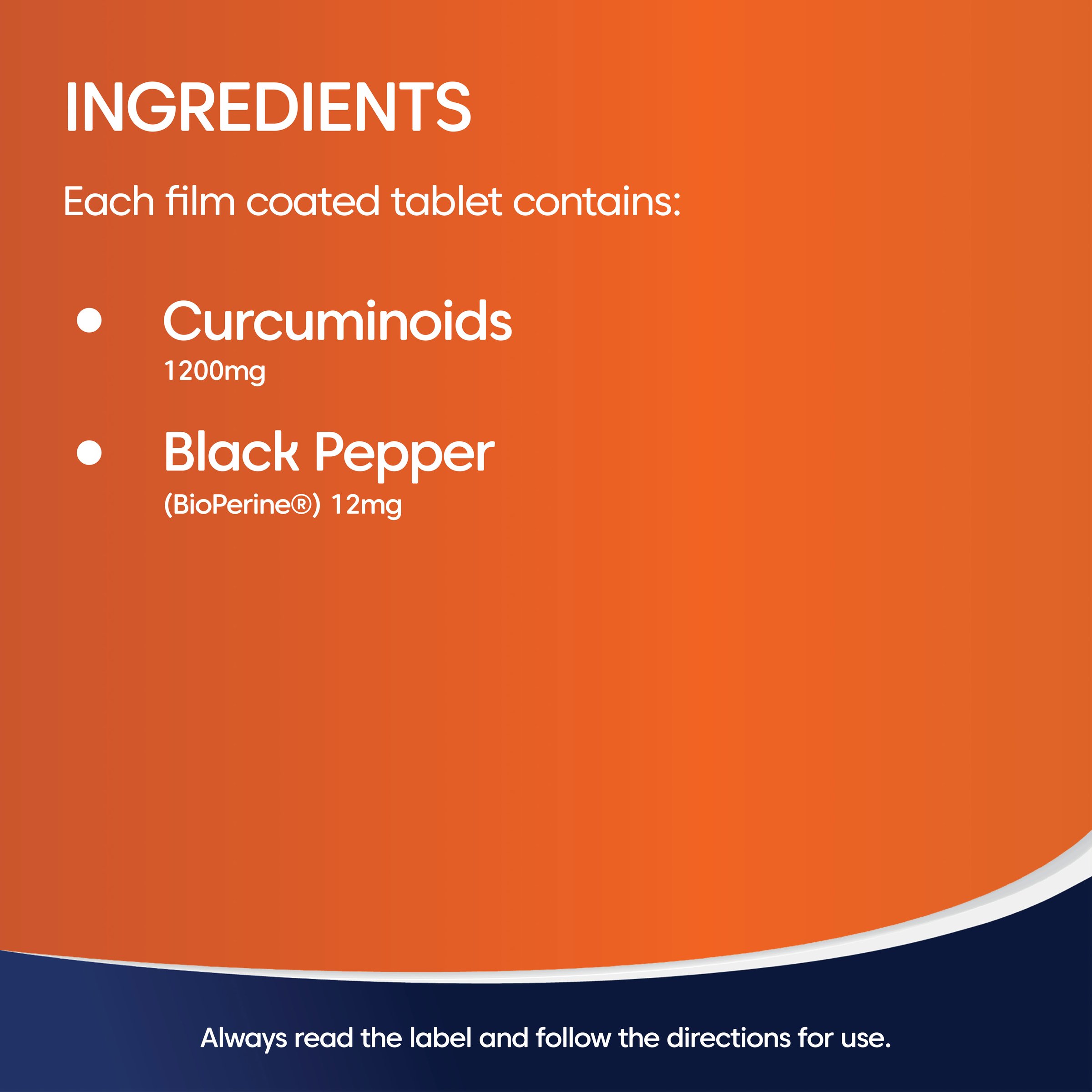 Bioglan Curcumin Double Strength 40 tablets - Image 6