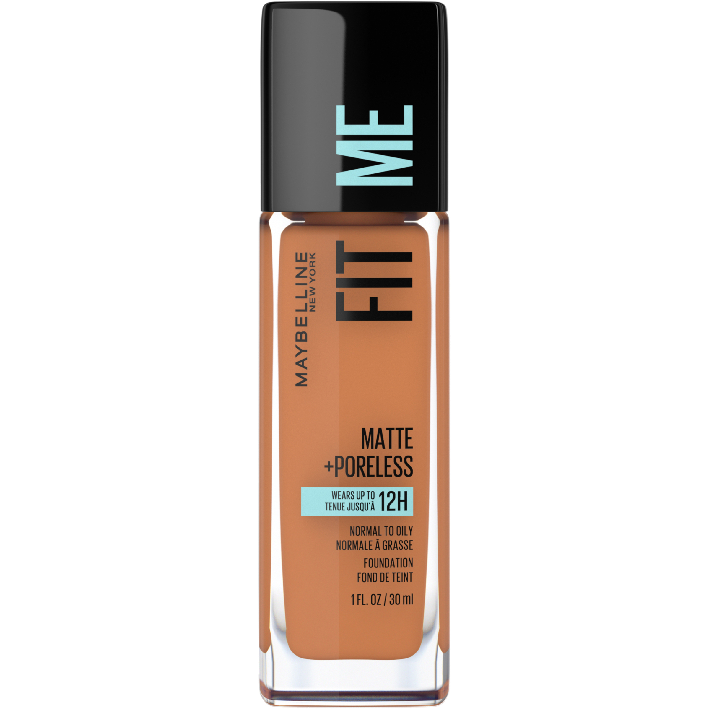 Maybelline Fit Me Matte & Poreless Foundation Spicy Brown 1 each - Image 1