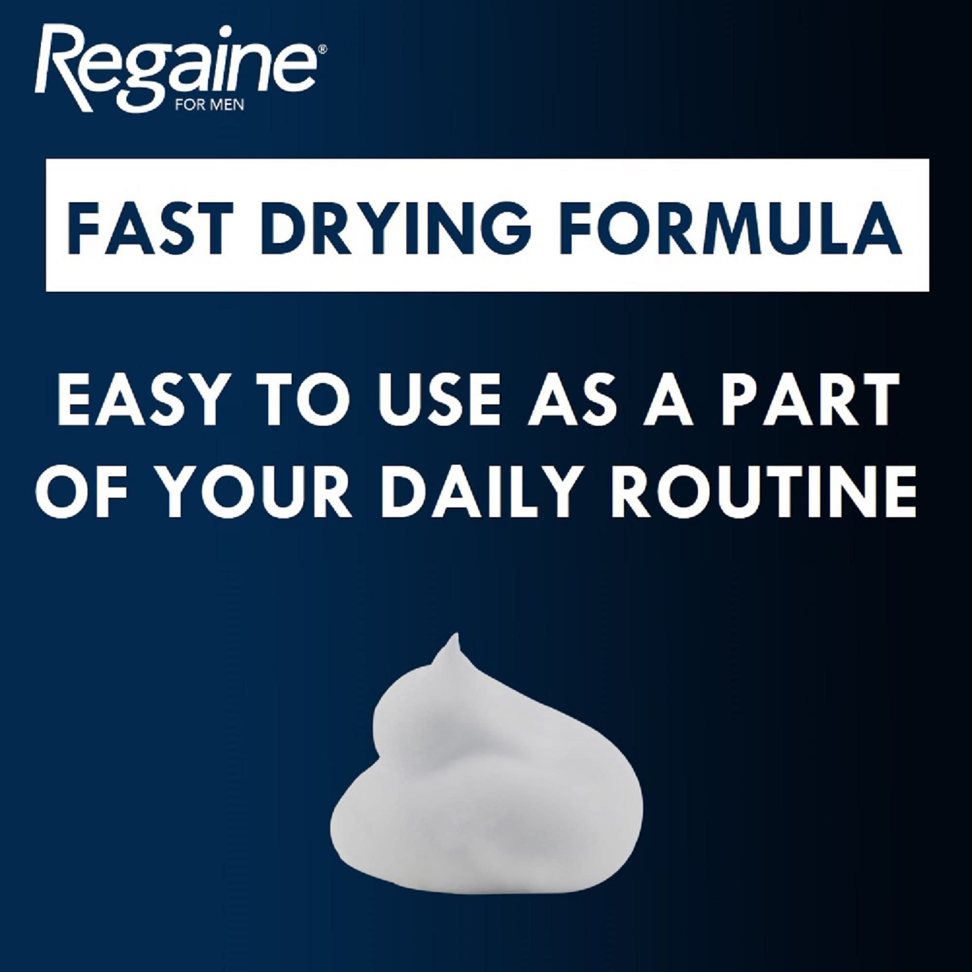 Regaine Men's Extra Strength Foam 4 Months Supply 240g - Image 10