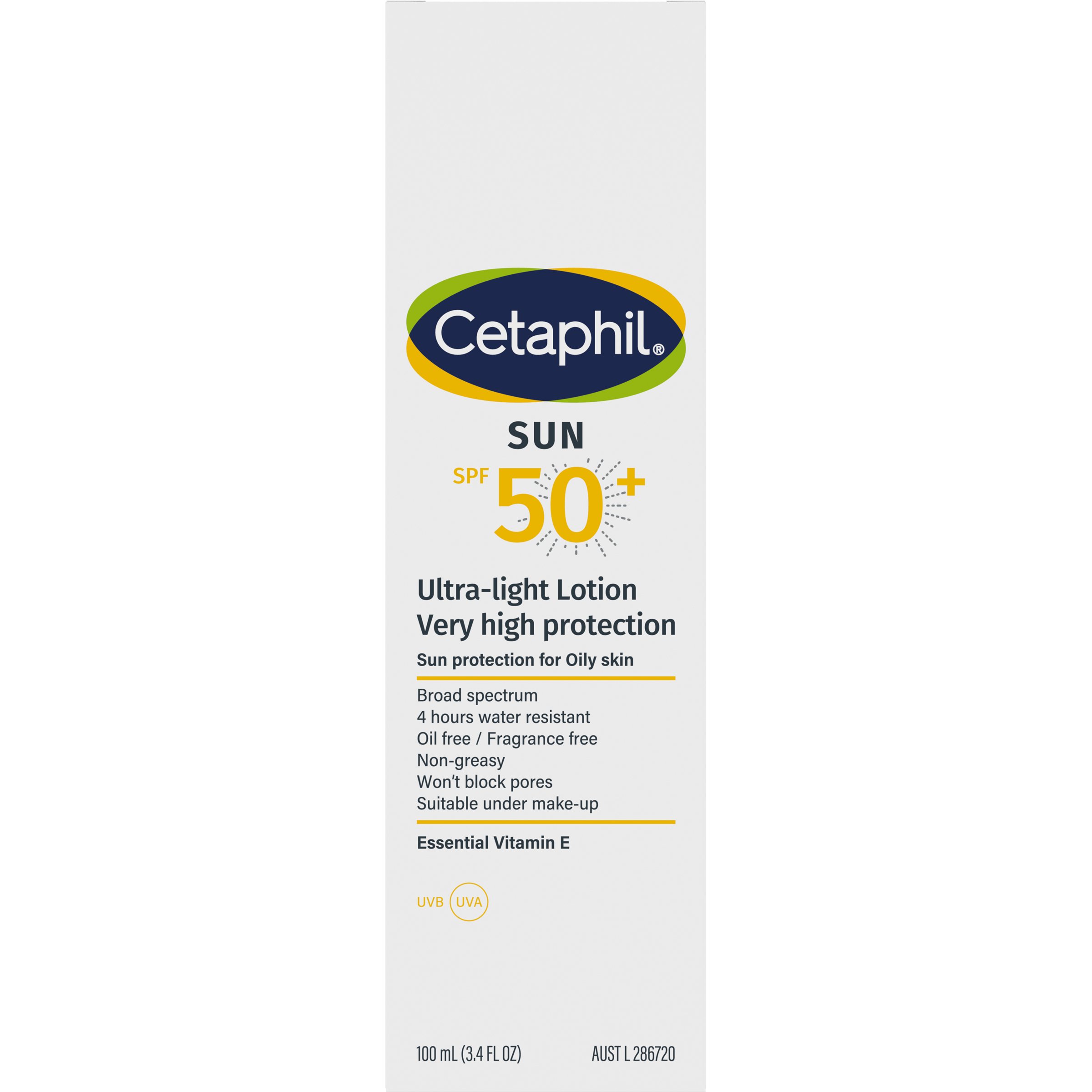 Cetaphil Sun Ultra Light Lotion SPF50+ - 100ml - Image 3