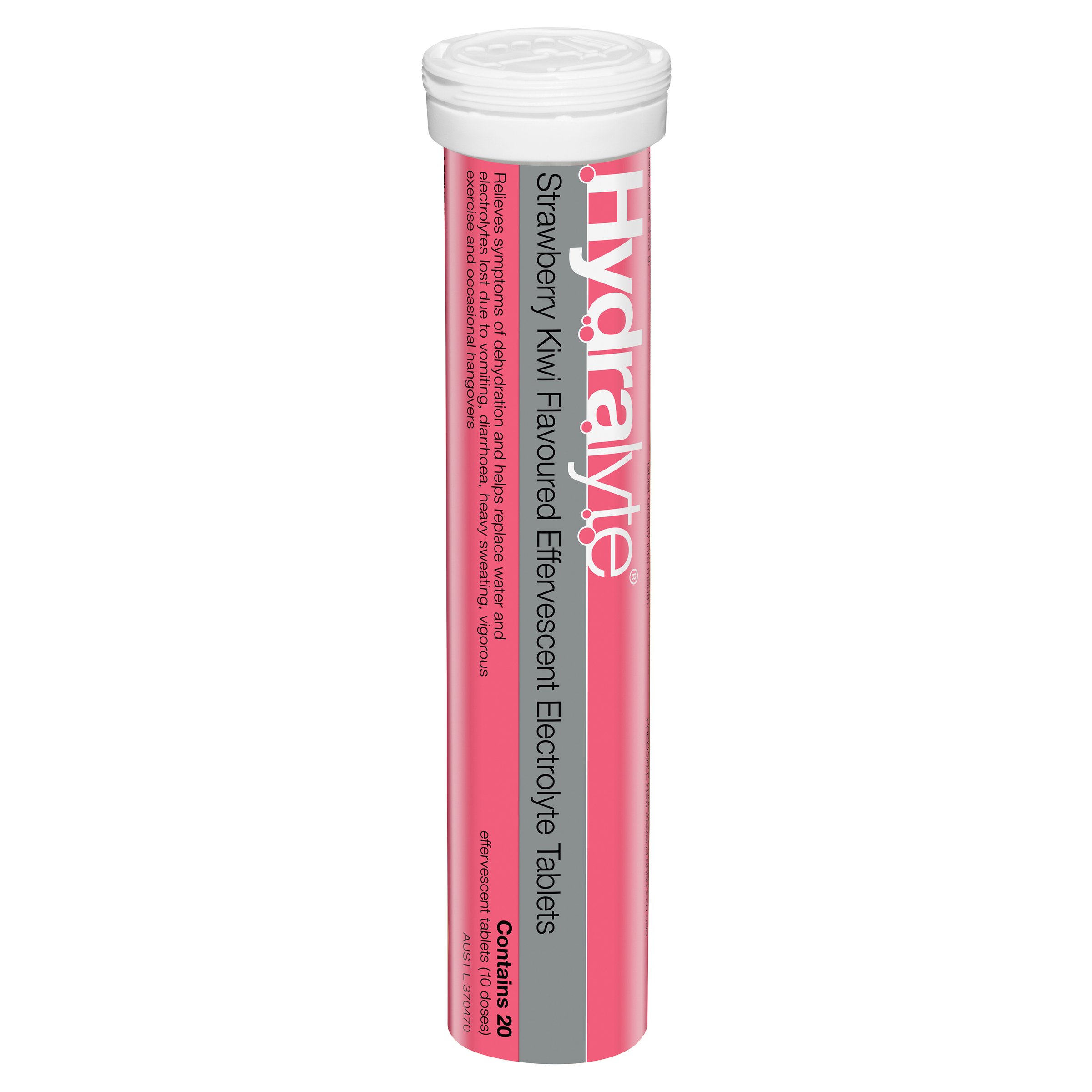 Hydralyte Effervescent Strawberry Kiwi 20 tablets - Image 8