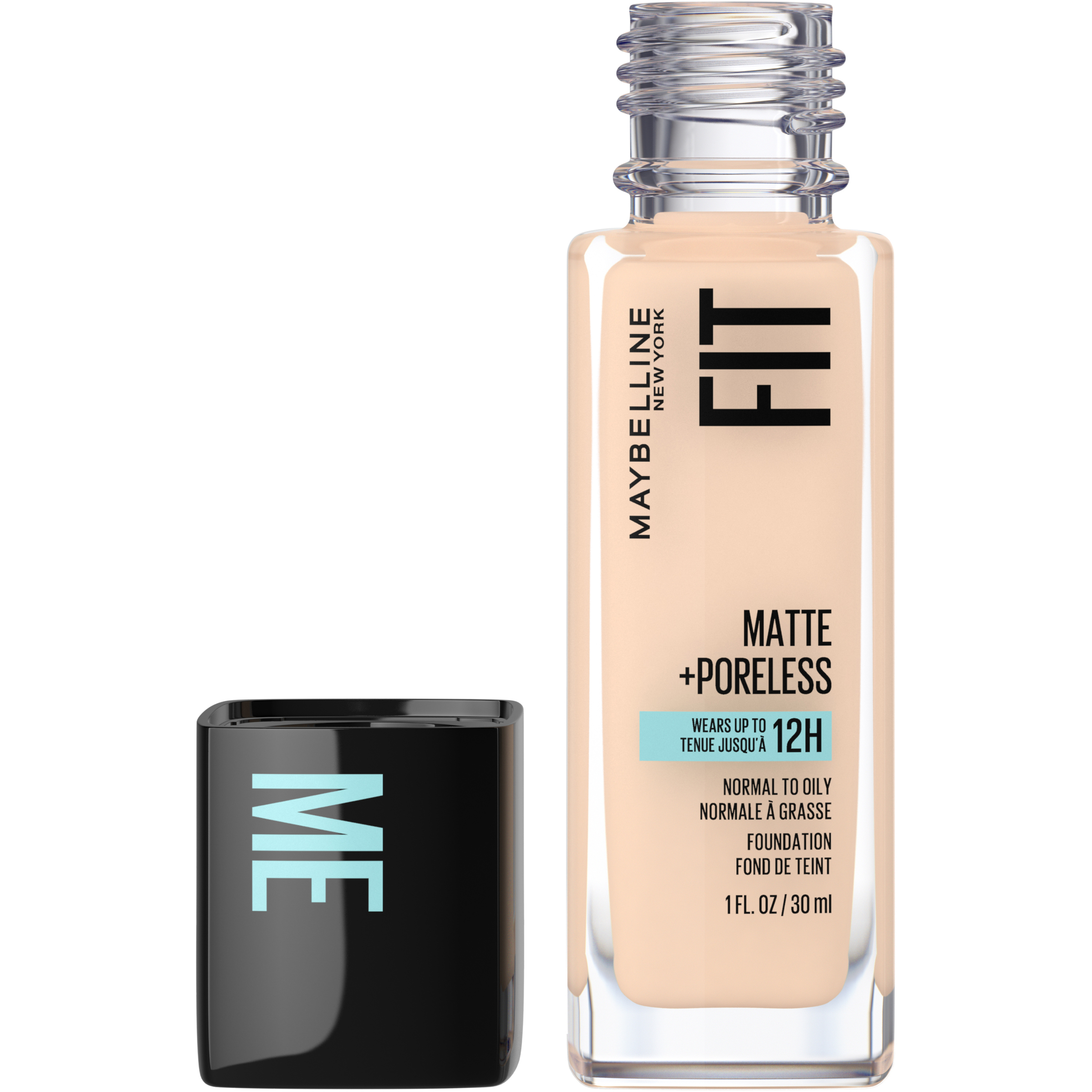 Maybelline Fit Me Matte & Poreless Foundation Natrual Ivory 1 each - Image 2