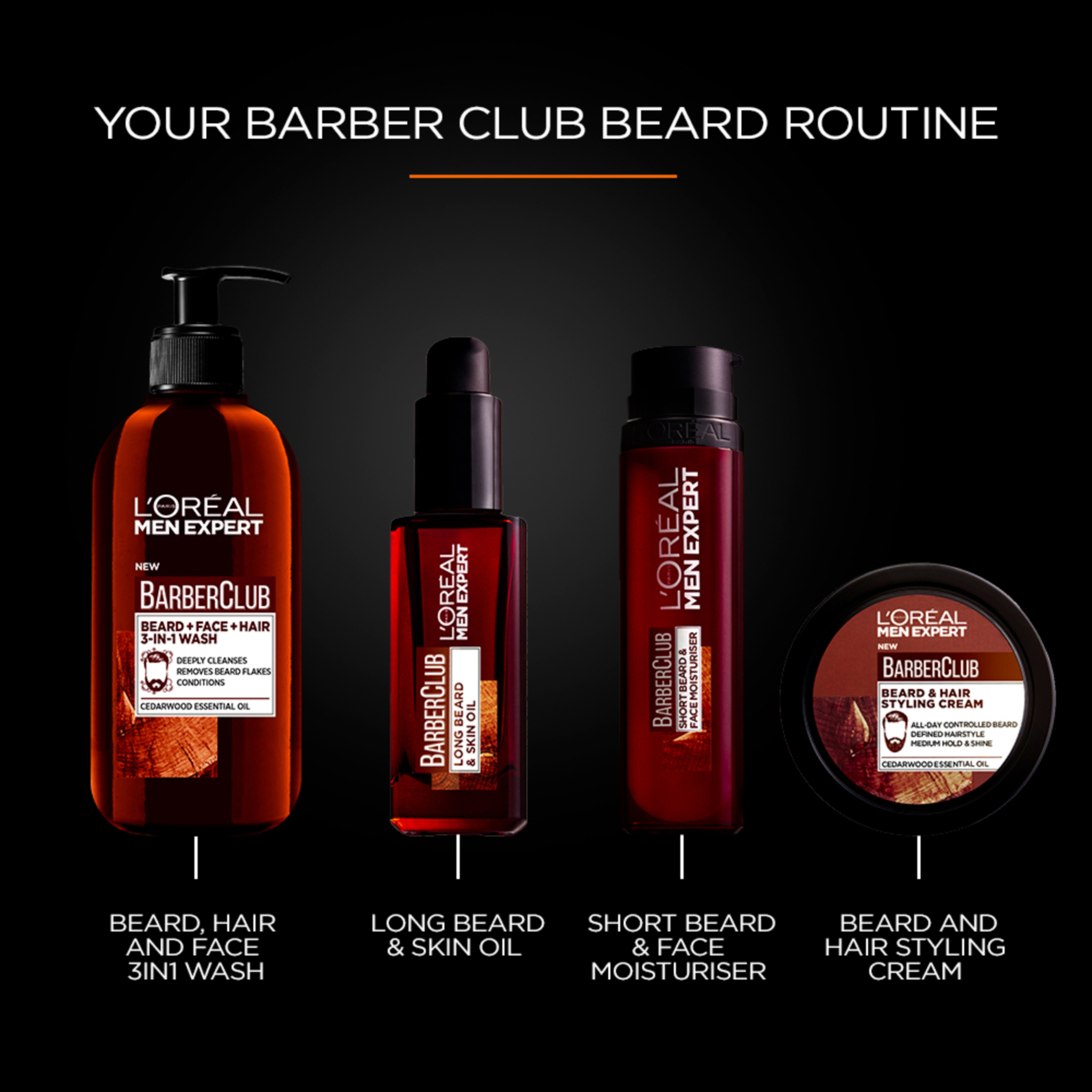 L'Oreal Paris Men Expert Barber Club Beard Oil 30ml - Image 3