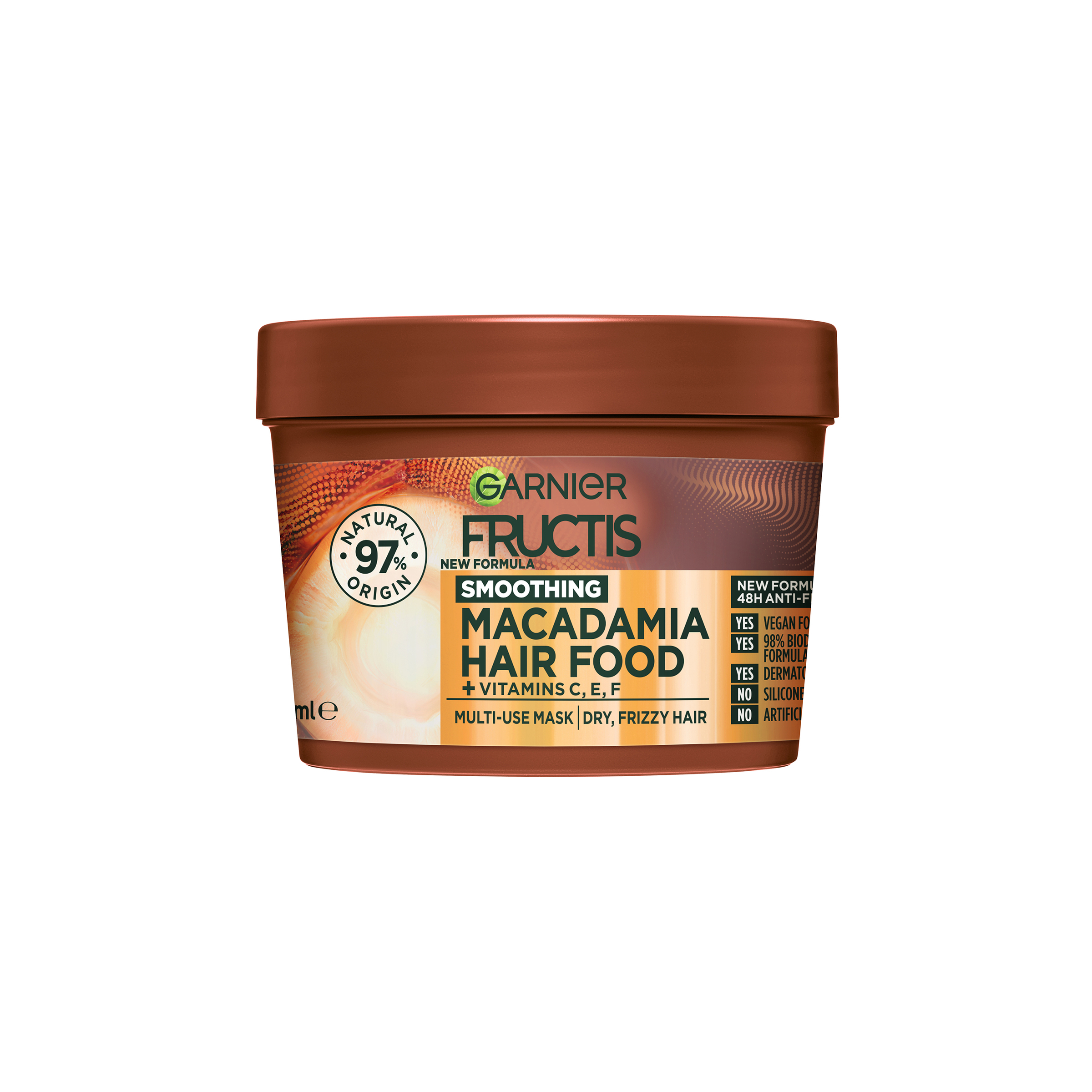 Garnier Fructis Hair Food Macadamia 390ml - Image 1