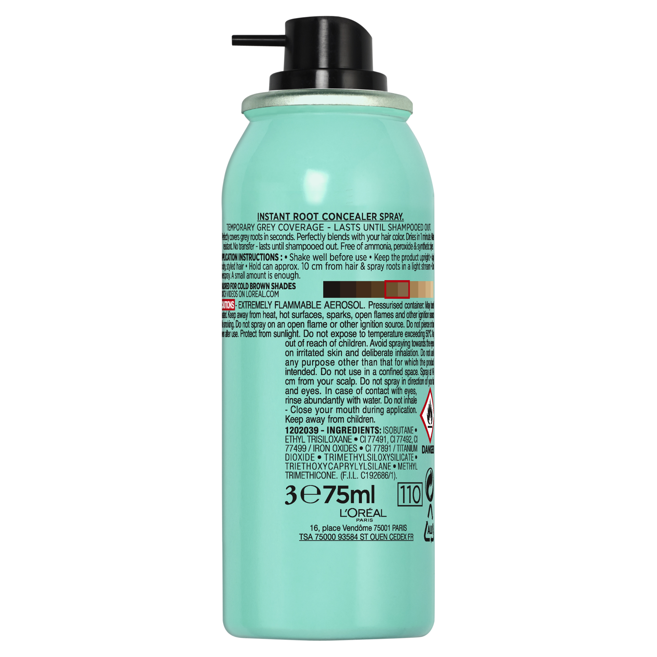 L'Oreal Paris Magic Retouch 7 Cool Brown 75ml - Image 2