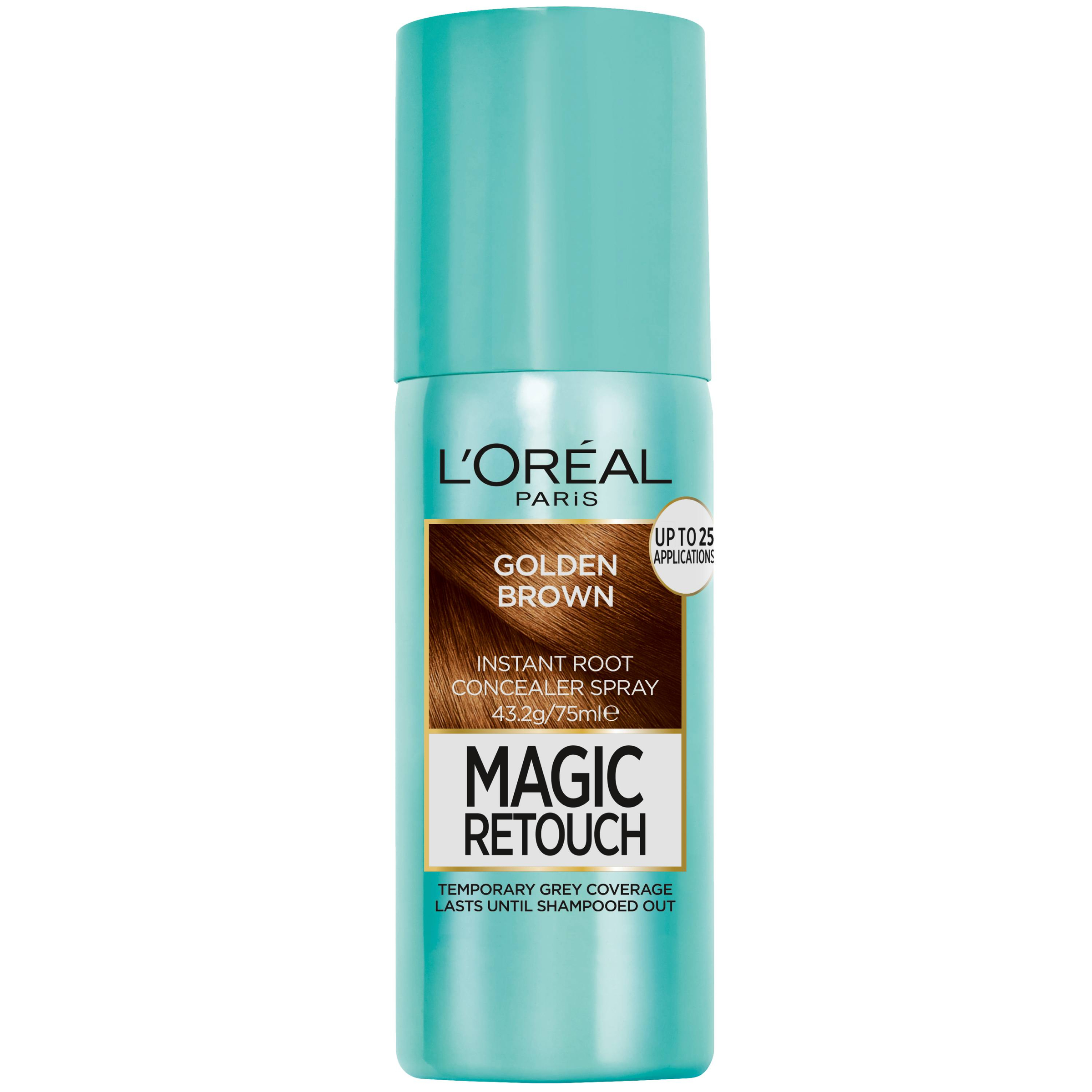 L'Oreal Paris Magic Retouch 10 Golden Brown 75ml - Image 1
