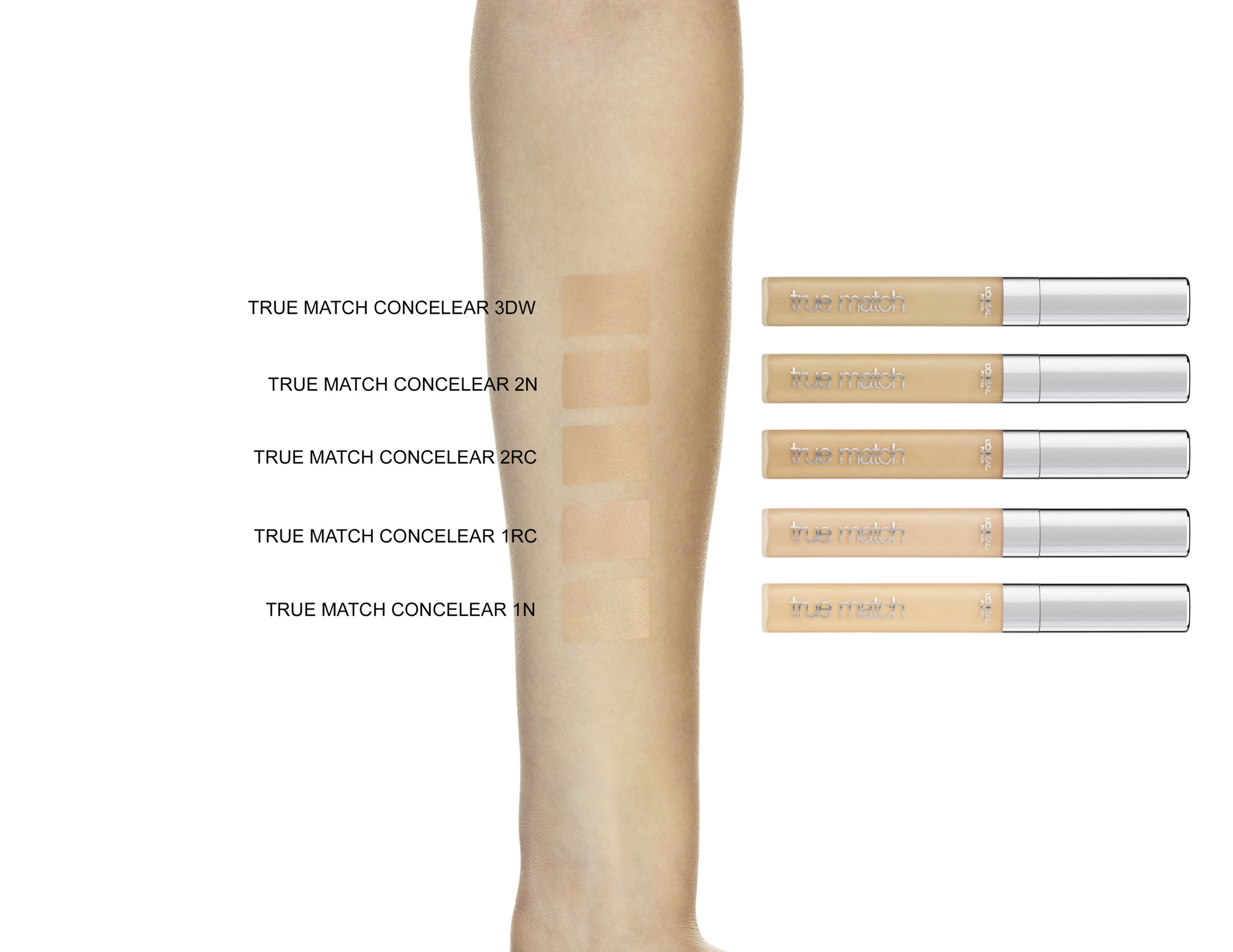 L'Oreal Paris True Match Concealer 2N Vanilla 1 each - Image 4