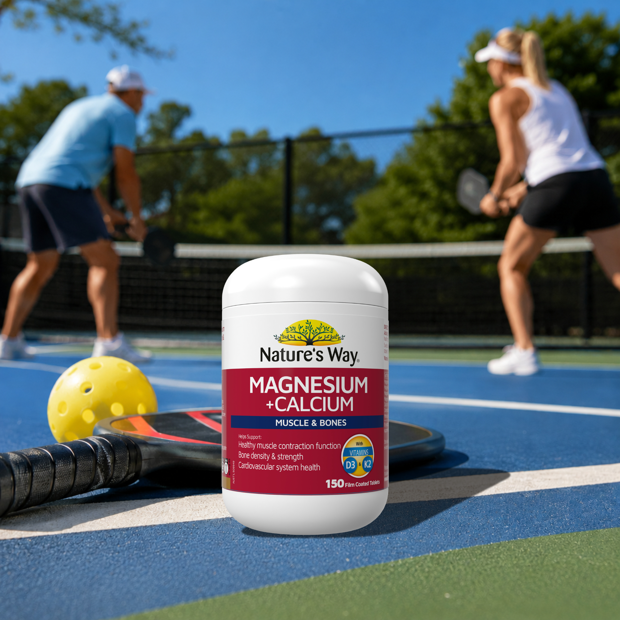 Nature's Way Magnesium + Calcium 150 capsules - Image 4