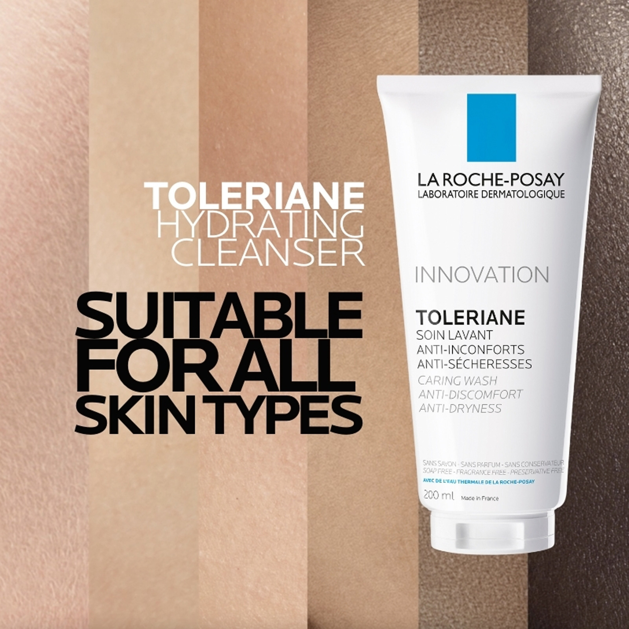 La Roche-Posay Toleriane Caring Face Wash 200ml - Image 6