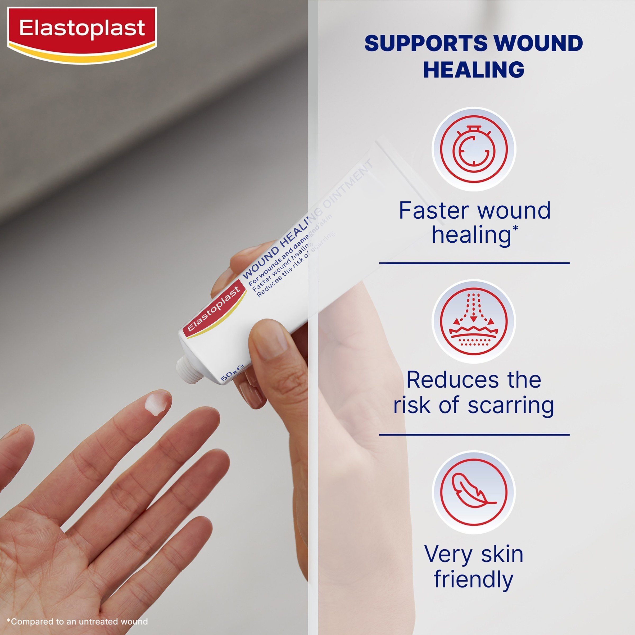 Elastoplast Wound Healing Oinment 50g - Image 7