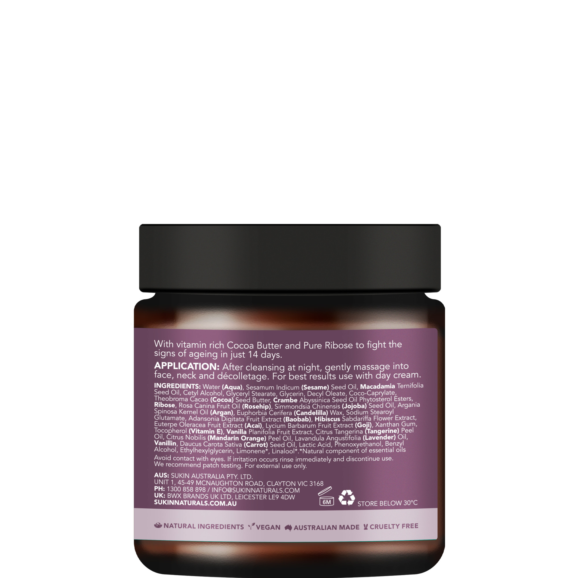 Sukin Purely Ageless Restorative Night Cream 120ml - Image 3