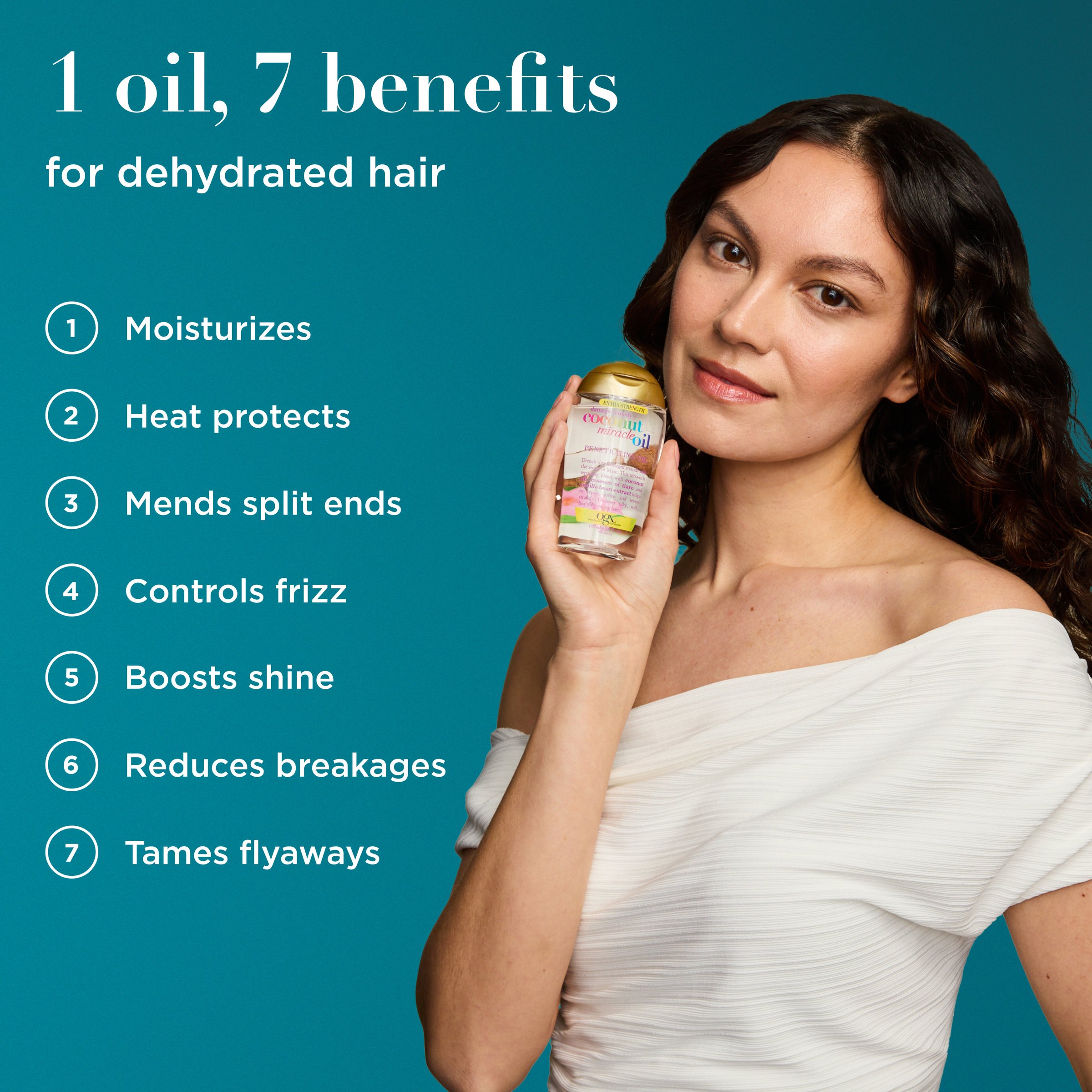 OGX Coconut Miracle Oil Penetrating Oil 100ml - Image 8