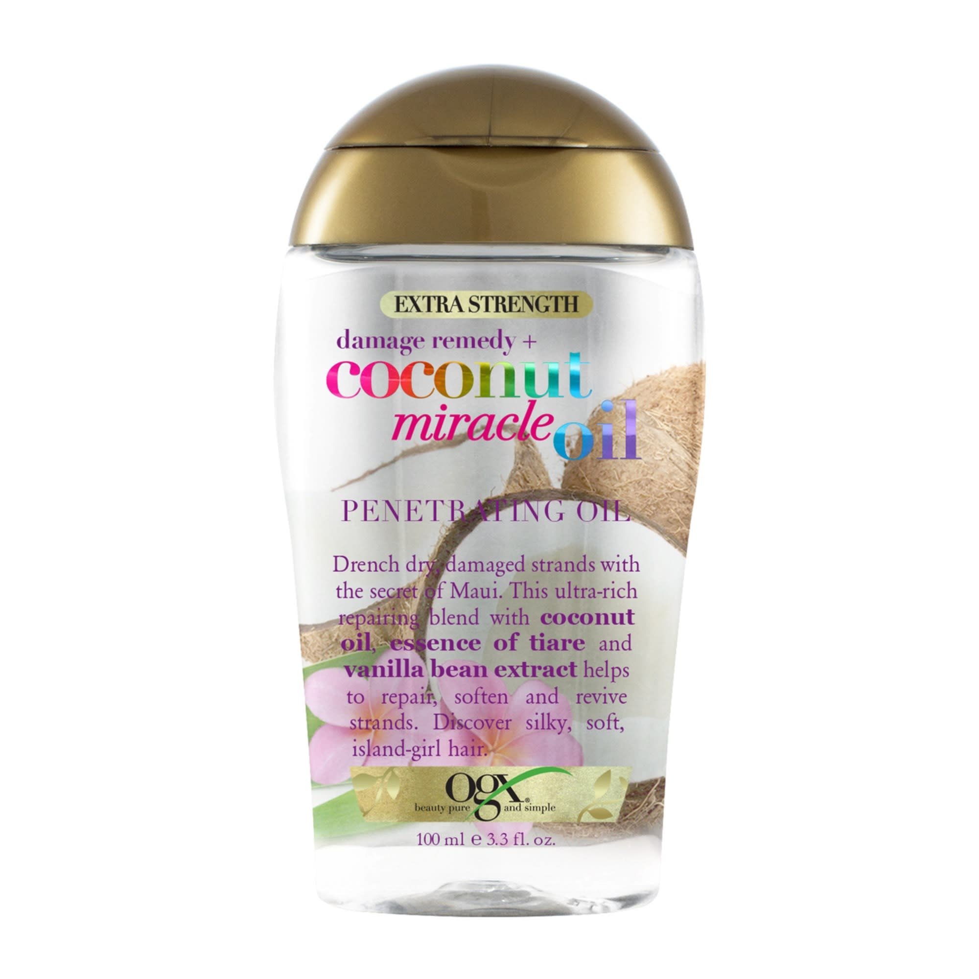 OGX Coconut Miracle Oil Penetrating Oil 100ml - Image 1