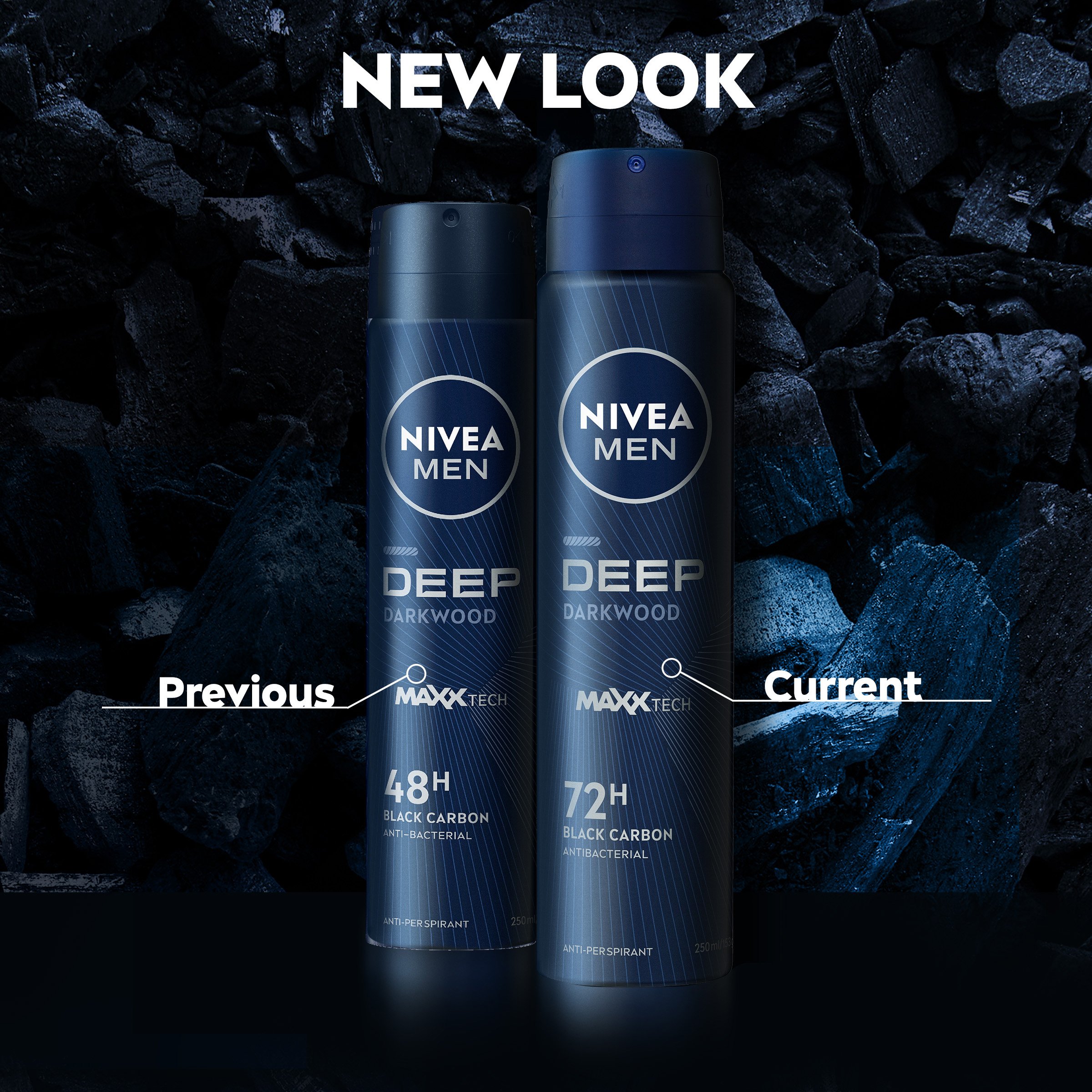 Nivea Men Deodorant Spray Deep 250ml - Image 5